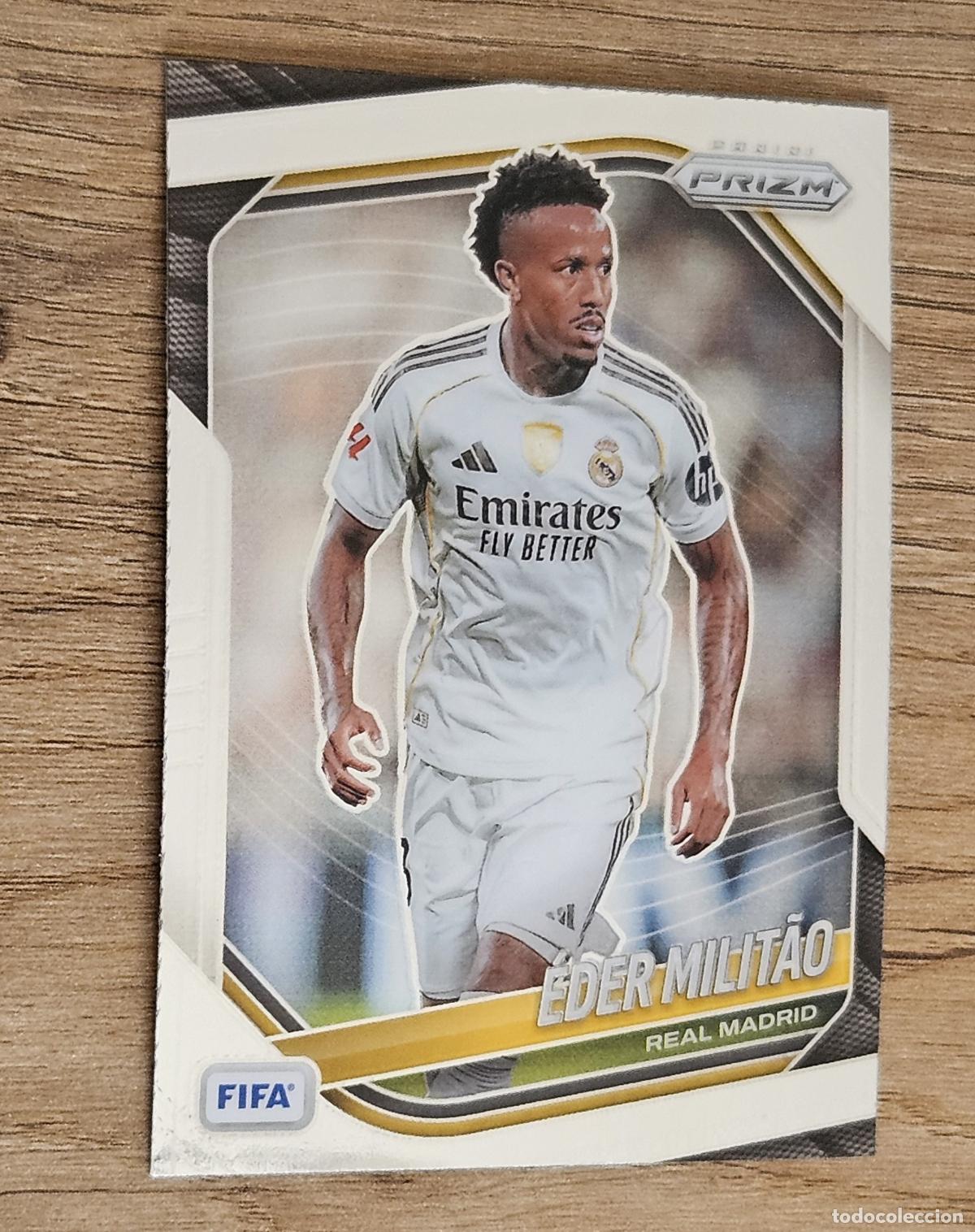 Cromos de f&uacute;tbol: 193 &Eacute;der Militao (Real Madrid). Cromo Panini Prizm FIFA Soccer 2025-2026 (25-26)