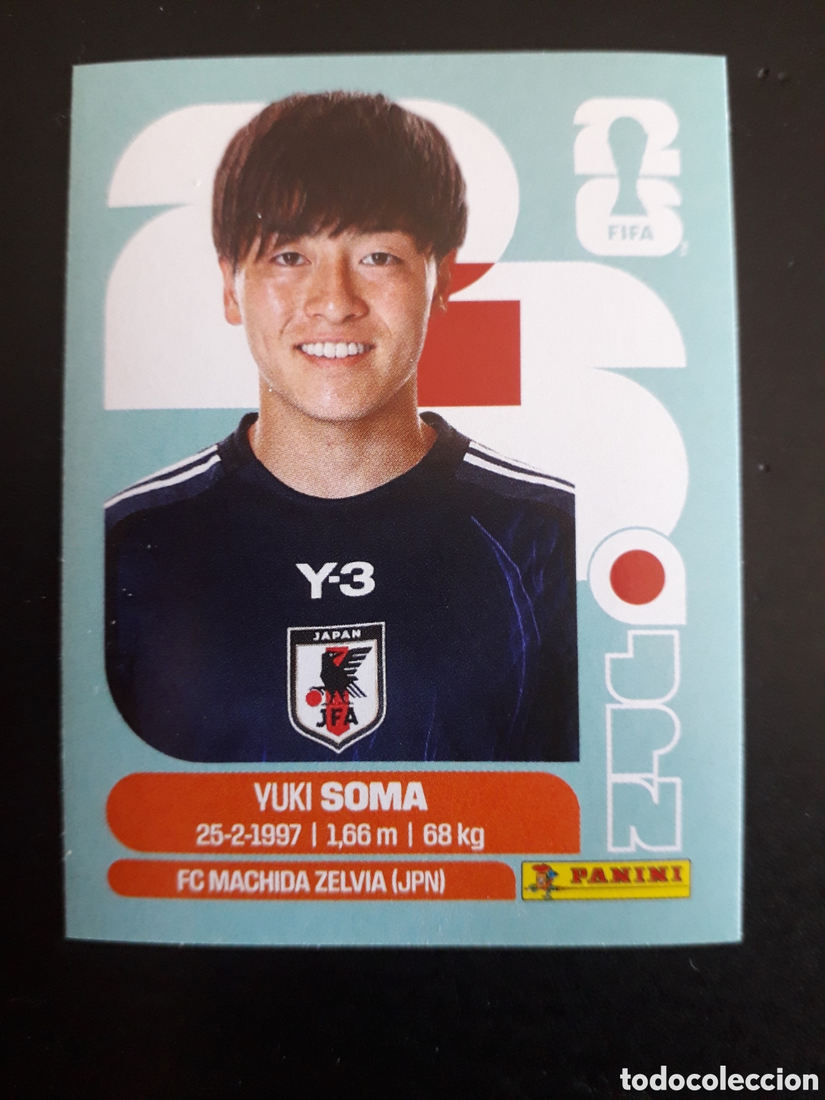 Cromos de f&uacute;tbol: SOMA JAP&Oacute;N JPN 9 MUNDIAL F&Uacute;TBOL 2026 FIFA WORLD CUP PANINI SIN PEGAR PEDIDO M&Iacute;NIMO 3&euro;.