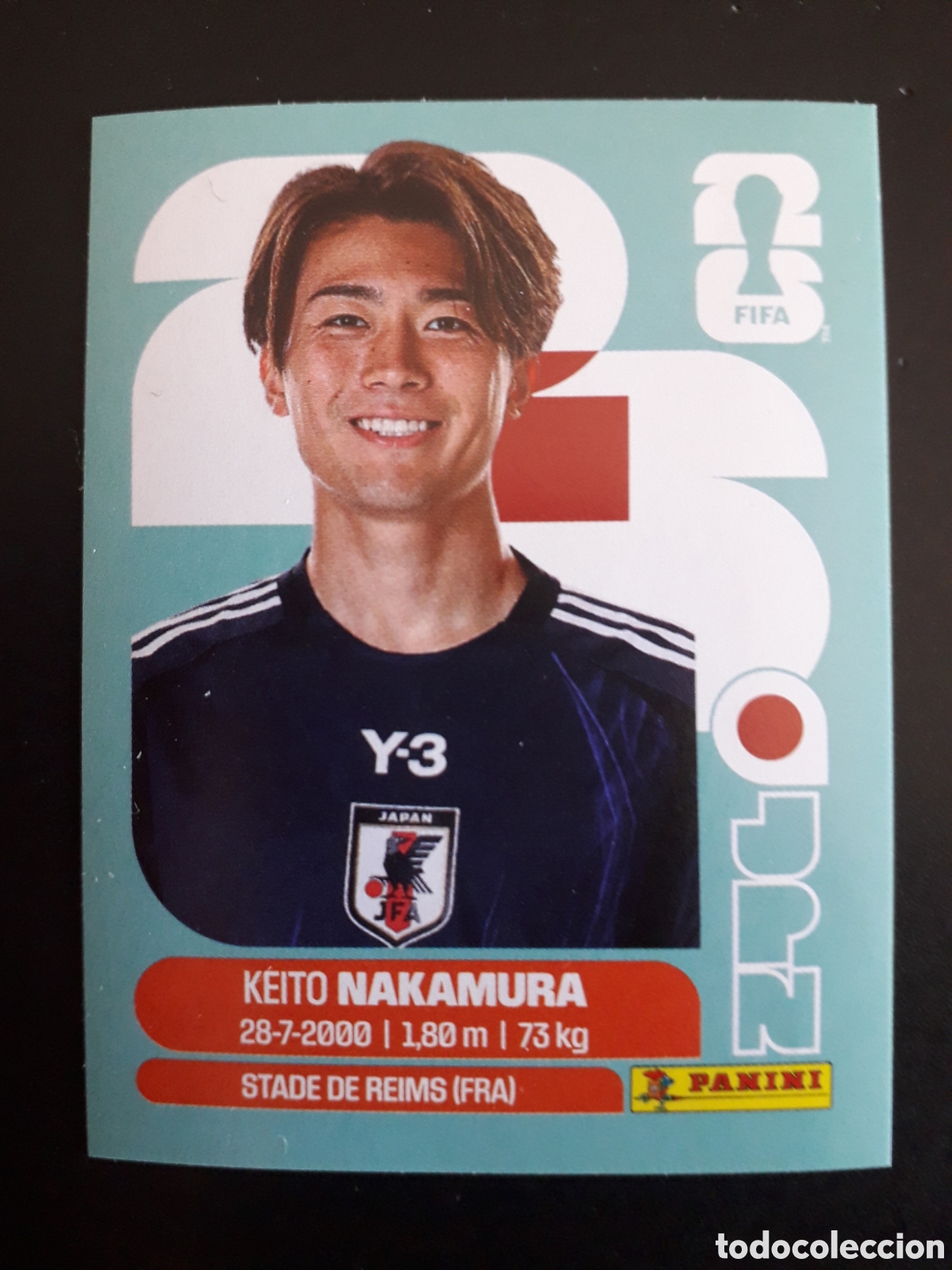 Cromos de f&uacute;tbol: NAKAMURA JAP&Oacute;N JPN 15 MUNDIAL F&Uacute;TBOL 2026 FIFA WORLD CUP PANINI SIN PEGAR PEDIDO M&Iacute;NIMO 3&euro;.
