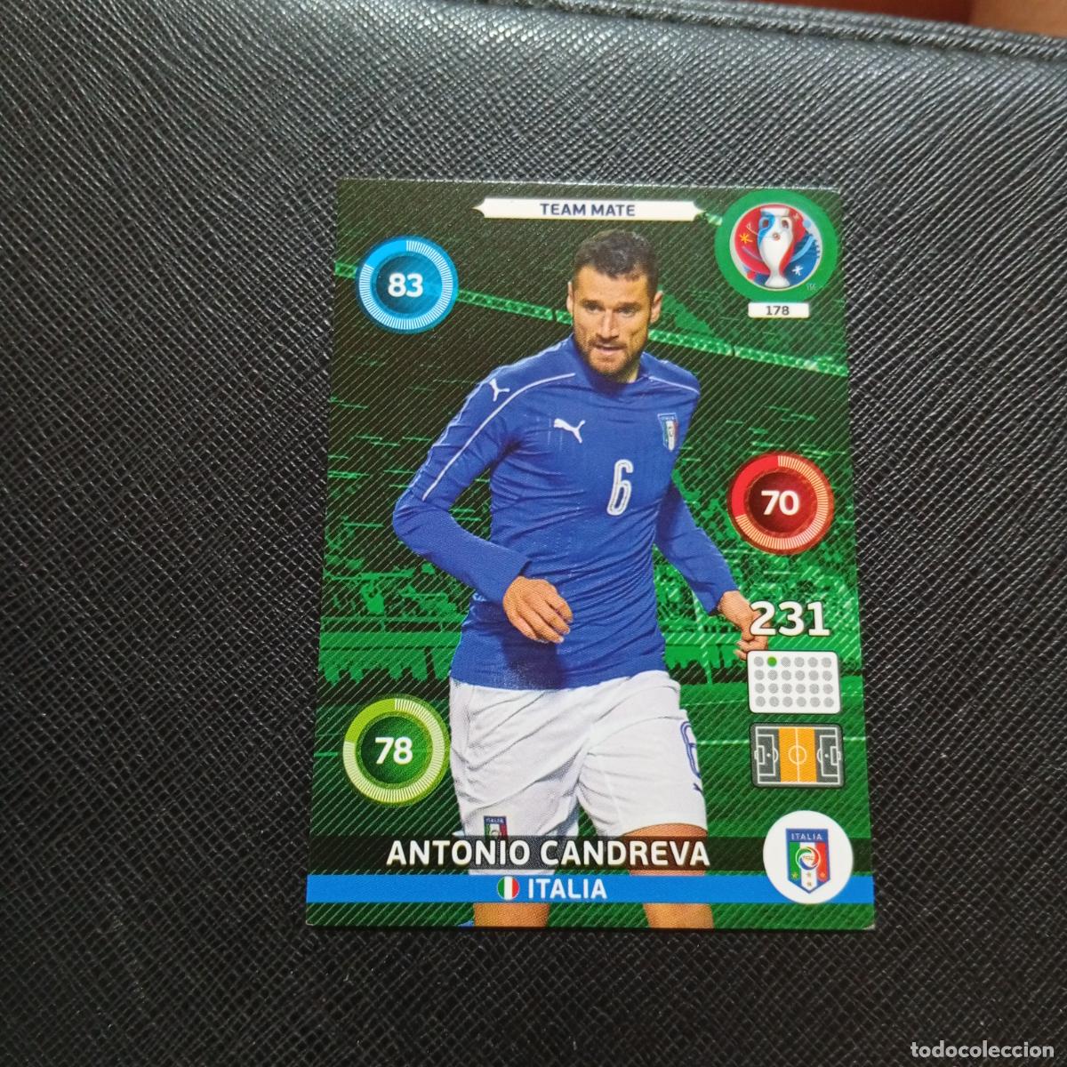 Fu&szlig;ball-Sticker: 178 CANDEREVA ITALIA PANINI ADRENALYN FRANCIA EURO 2016 FUTBOL EUROCOPA 16 - A148 PG5