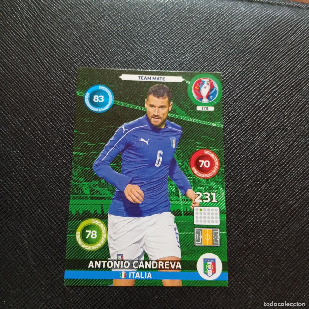 Fu&szlig;ball-Sticker: 178 CANDEREVA ITALIA PANINI ADRENALYN FRANCIA EURO 2016 FUTBOL EUROCOPA 16 - A148 PG5 B