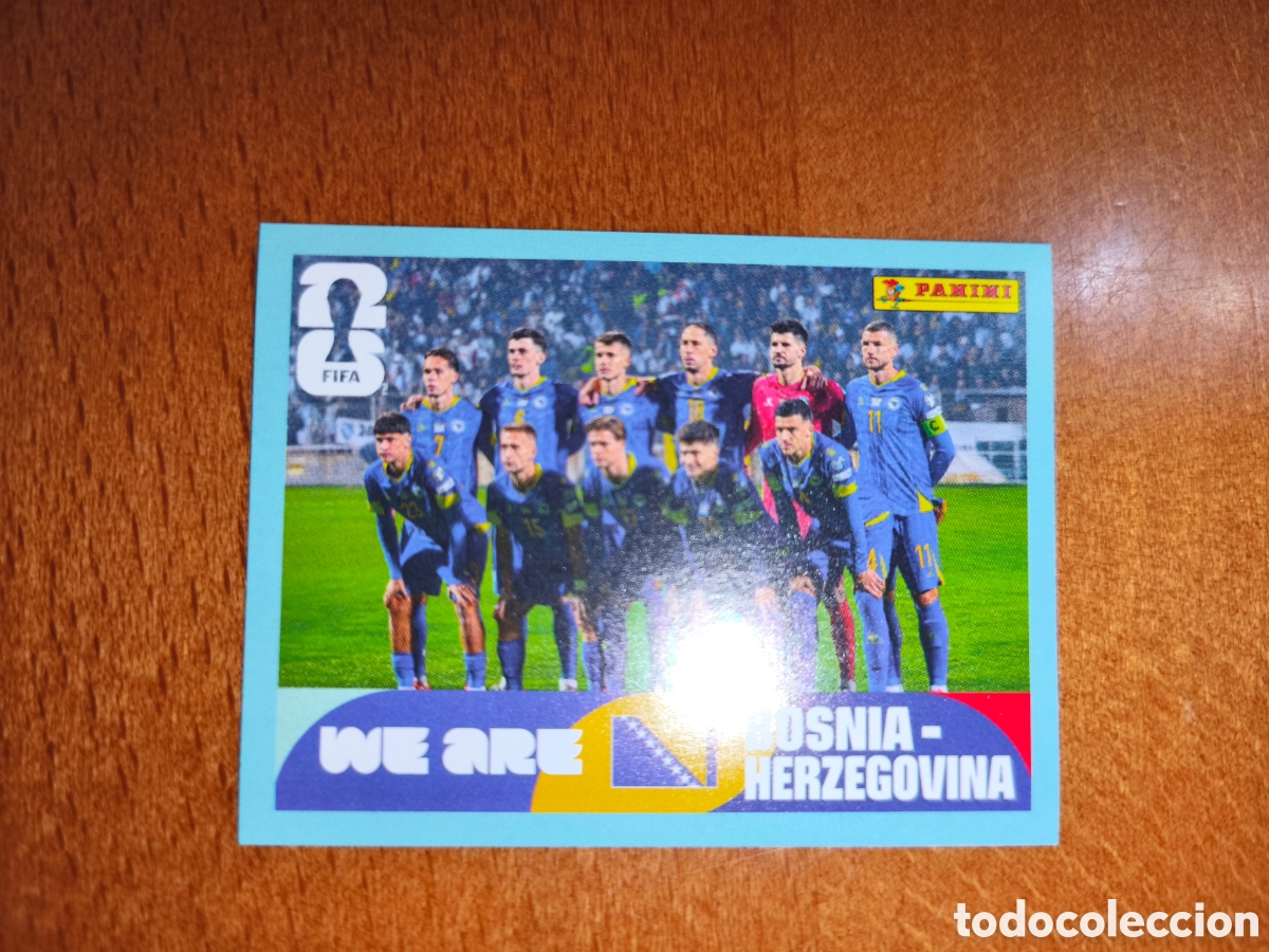 Figurine di Calcio: BIH13 Equipo BIH 13 Fifa World Cup 2026 Bosnia