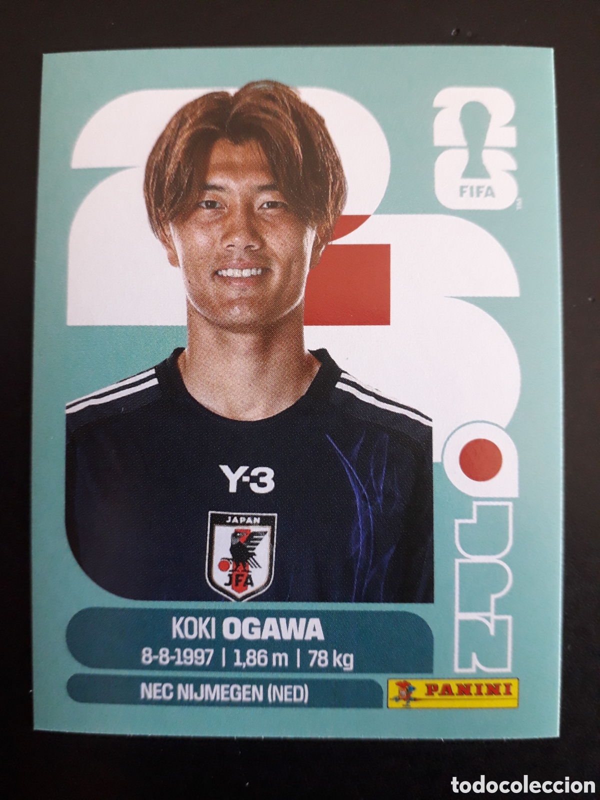 Figurine di Calcio: OGAWA JAP&Oacute;N JPN 19 MUNDIAL F&Uacute;TBOL 2026 FIFA WORLD CUP PANINI SIN PEGAR PEDIDO M&Iacute;NIMO 3&euro;.