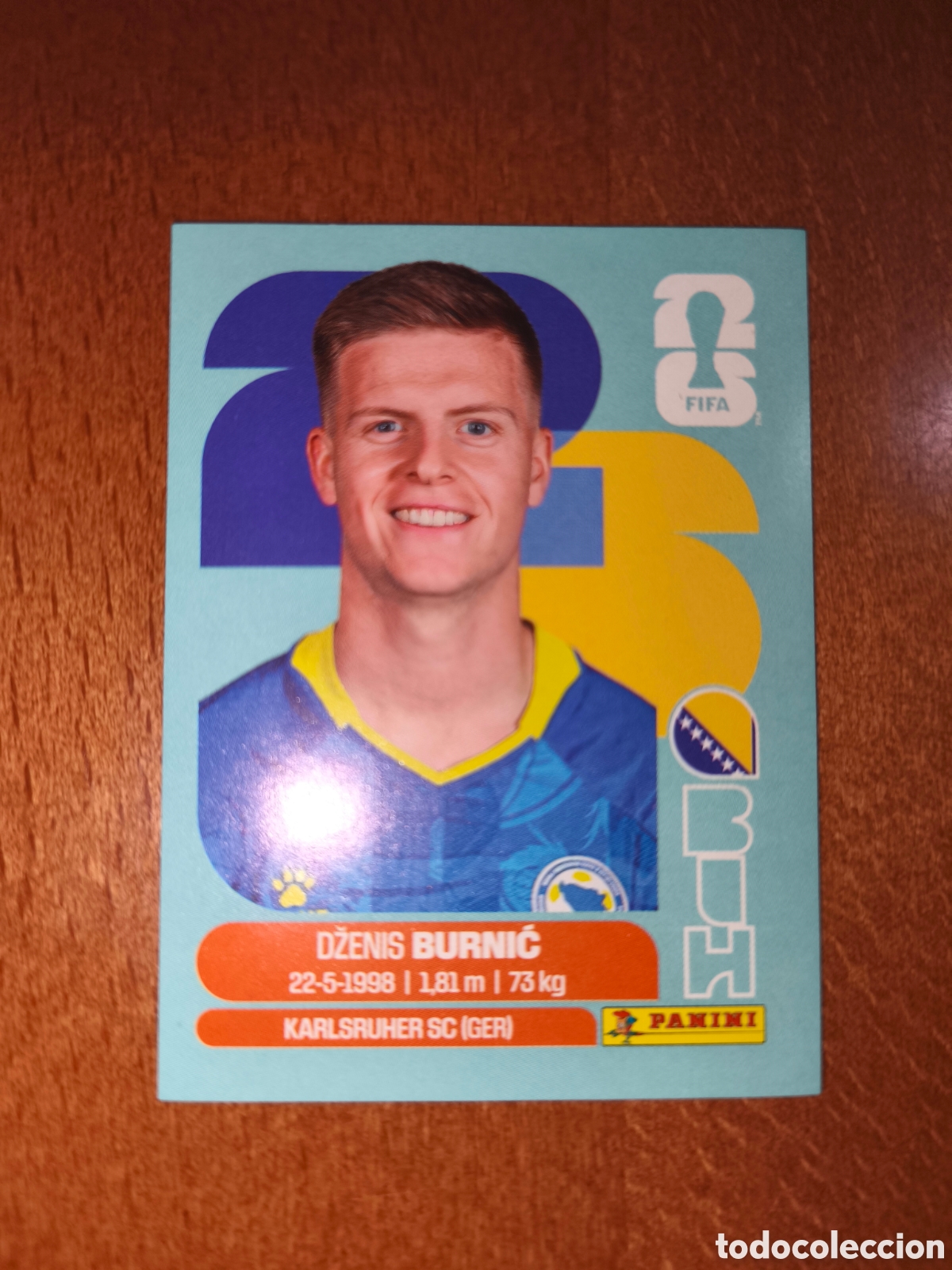 Figurine di Calcio: BIH14 Dzenis Burnic BIH 14 Fifa World Cup 2026 Bosnia