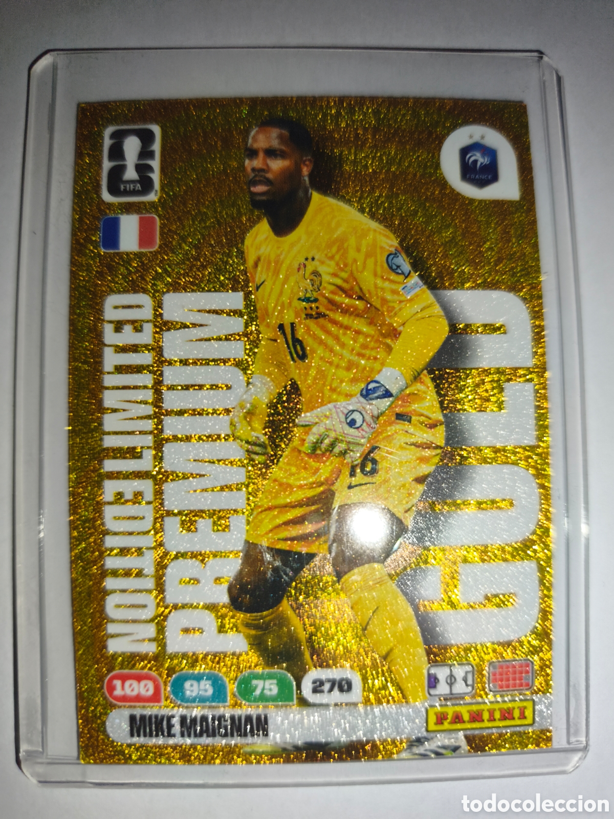 Fu&szlig;ball-Sticker: FIFA 2026 LIMITED EDITION GOLD MIKE MAIGNAN