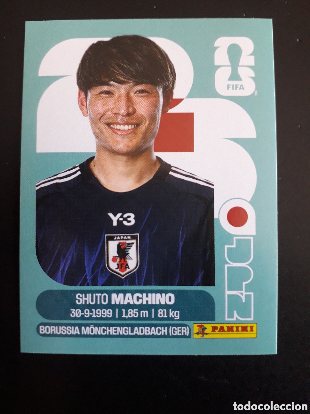 Figurine di Calcio: MACHINO JAP&Oacute;N JPN 17 MUNDIAL F&Uacute;TBOL 2026 FIFA WORLD CUP PANINI SIN PEGAR PEDIDO M&Iacute;NIMO 3&euro;.