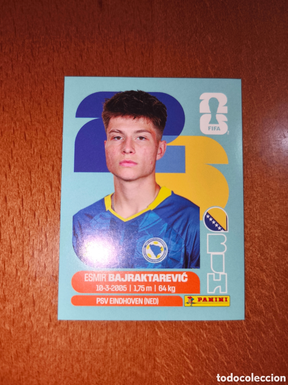 Cromos de f&uacute;tbol: BIH15 Esmir Bajraktarevic BIH 15 Fifa World Cup 2026 Bosnia