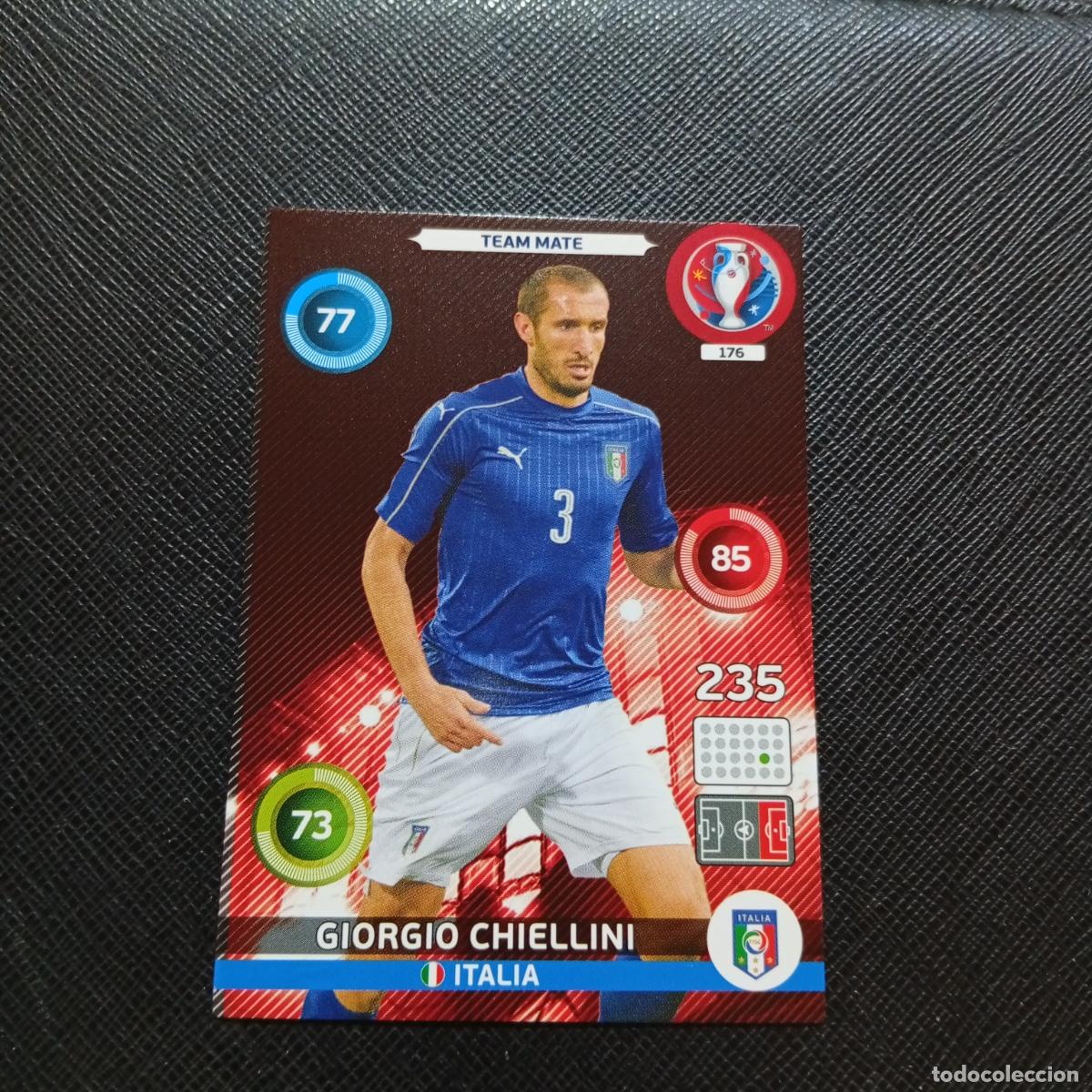 Cromos de f&uacute;tbol: 176 CHIELLINI ITALIA PANINI ADRENALYN FRANCIA EURO 2016 FUTBOL EUROCOPA 16 - A148 PG6