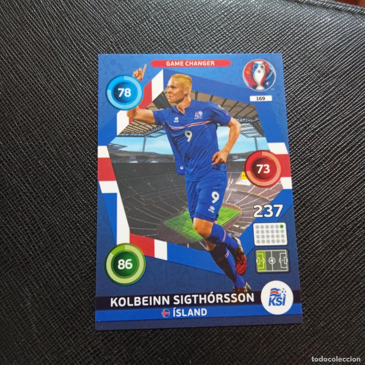 Cromos de f&uacute;tbol: 169 SIGTHORSSON ISLANDIA PANINI ADRENALYN FRANCIA EURO 2016 FUTBOL EUROCOPA 16 - A148 PG6