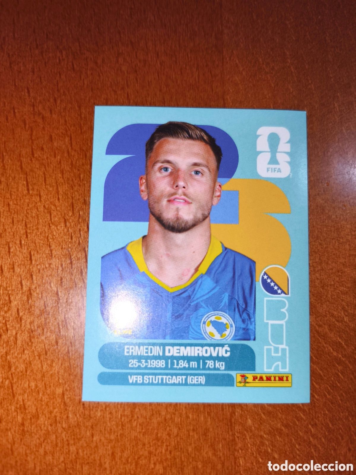 Cromos de f&uacute;tbol: BIH17 Ermedin Demirovic BIH 17 Fifa World Cup 2026 Bosnia