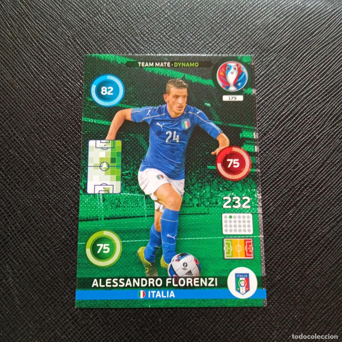 Cromos de f&uacute;tbol: 179 FLORENZI ITALIA PANINI ADRENALYN FRANCIA EURO 2016 FUTBOL EUROCOPA 16 - A148 PG6