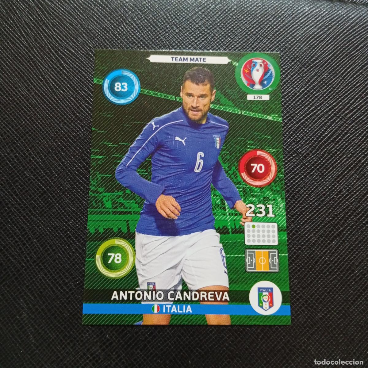 Cromos de f&uacute;tbol: 178 CANDEREVA ITALIA PANINI ADRENALYN FRANCIA EURO 2016 FUTBOL EUROCOPA 16 - A148 PG7
