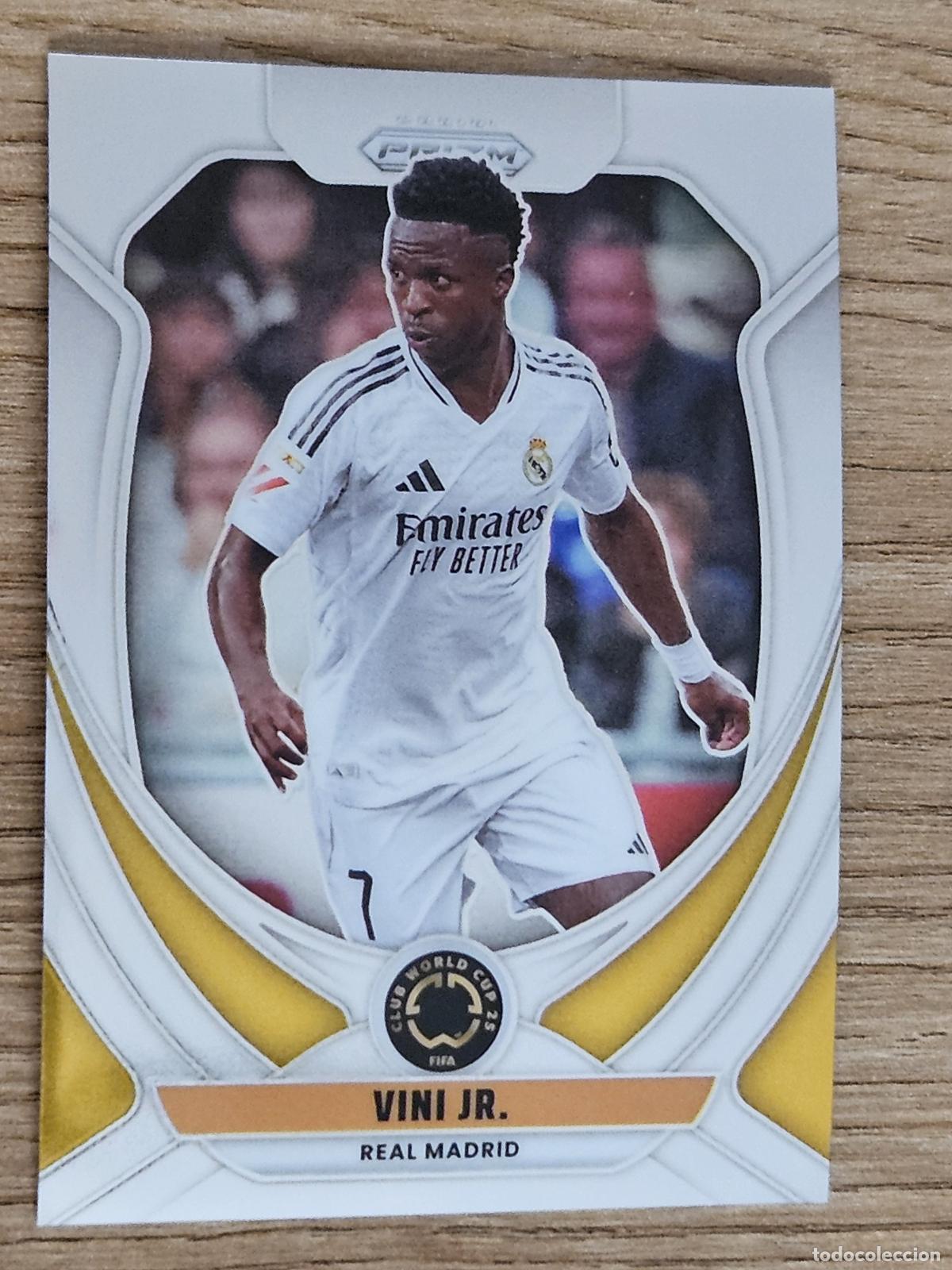 Cromos de f&uacute;tbol: 167 Vini Vinicius Jr. Real Madrid Panini Prizm FIFA Club World Cup 2024-2025 24-25 Mundial de clubes