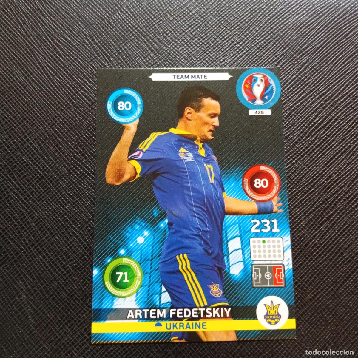 Cromos de f&uacute;tbol: 428 FEDETSKIY UCRANIA PANINI ADRENALYN FRANCIA EURO 2016 FUTBOL EUROCOPA 16 - A148 PG8