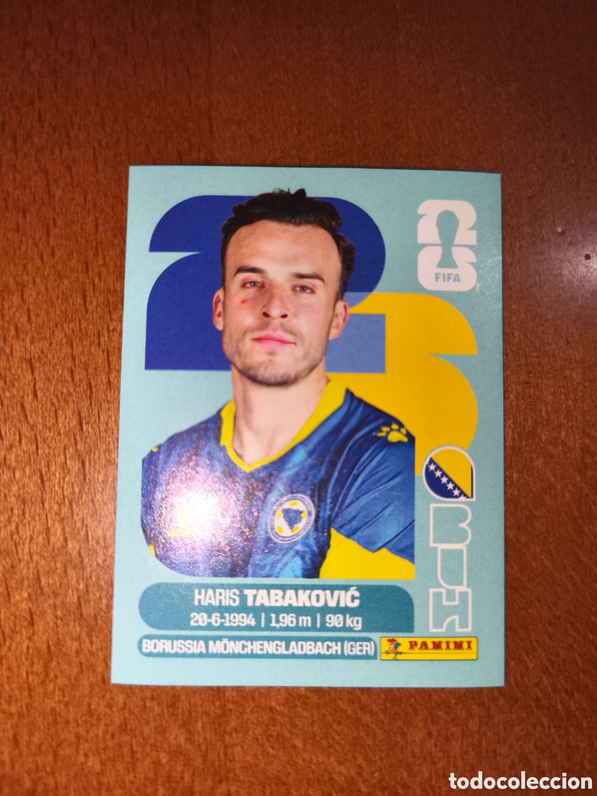 Cromos de f&uacute;tbol: BIH20 Haris Tabakovic BIH 20 Fifa World Cup 2026 Bosnia