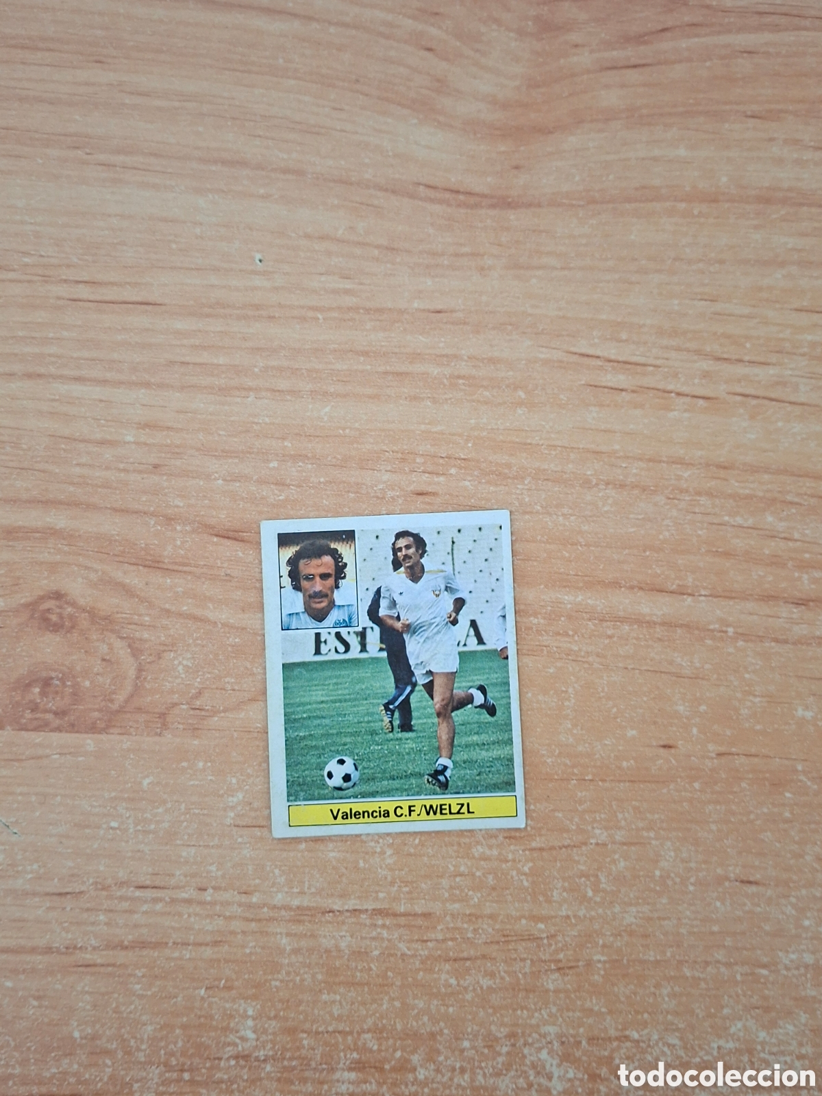 Cartes &agrave; collectionner de Football: Este 81 82 welz Valencia 25 fichaje despegado ver fotos