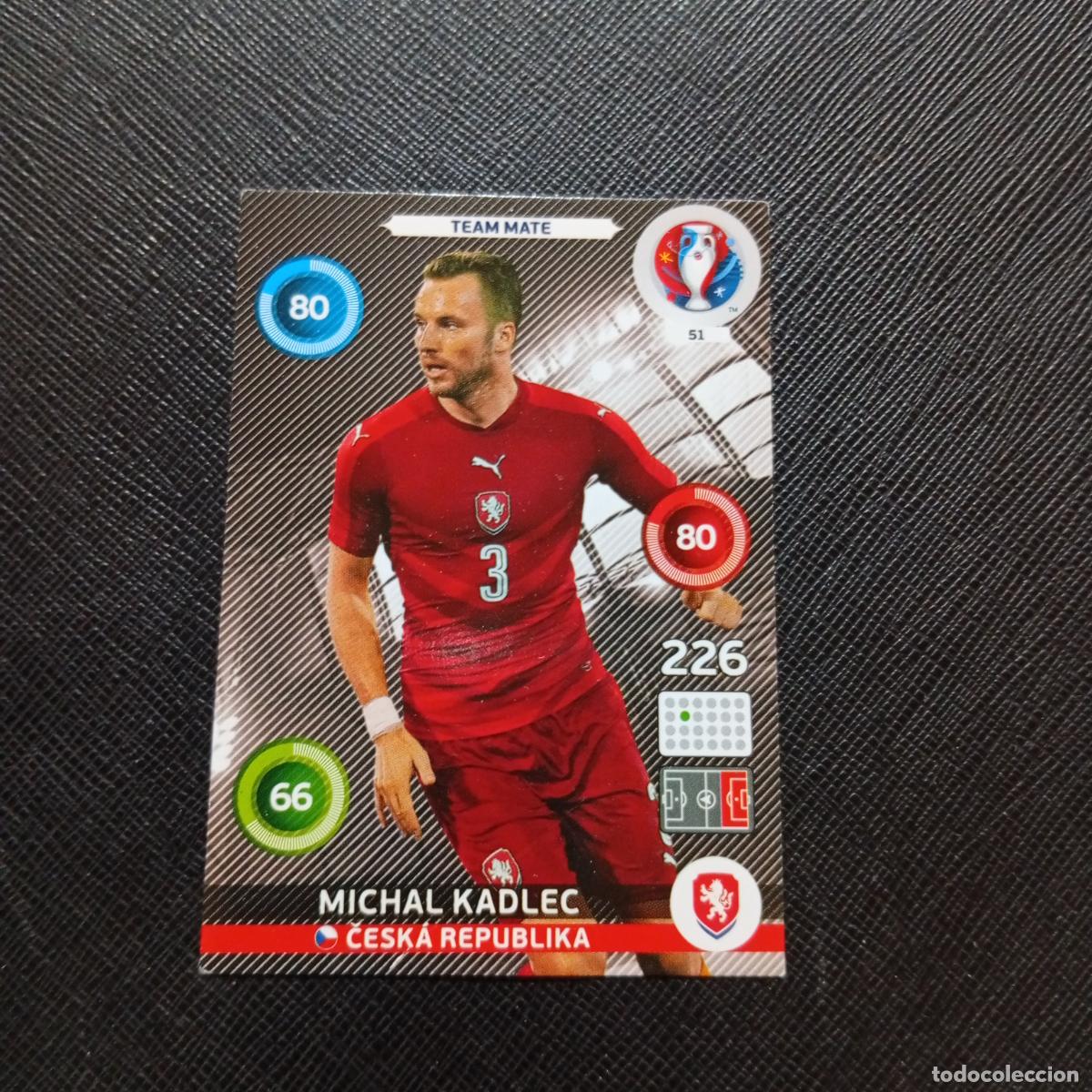 Cromos de f&uacute;tbol: 51 KADLEC REPUBLICA CHECA PANINI ADRENALYN FRANCIA EURO 2016 FUTBOL EUROCOPA 16 - A148 PG8
