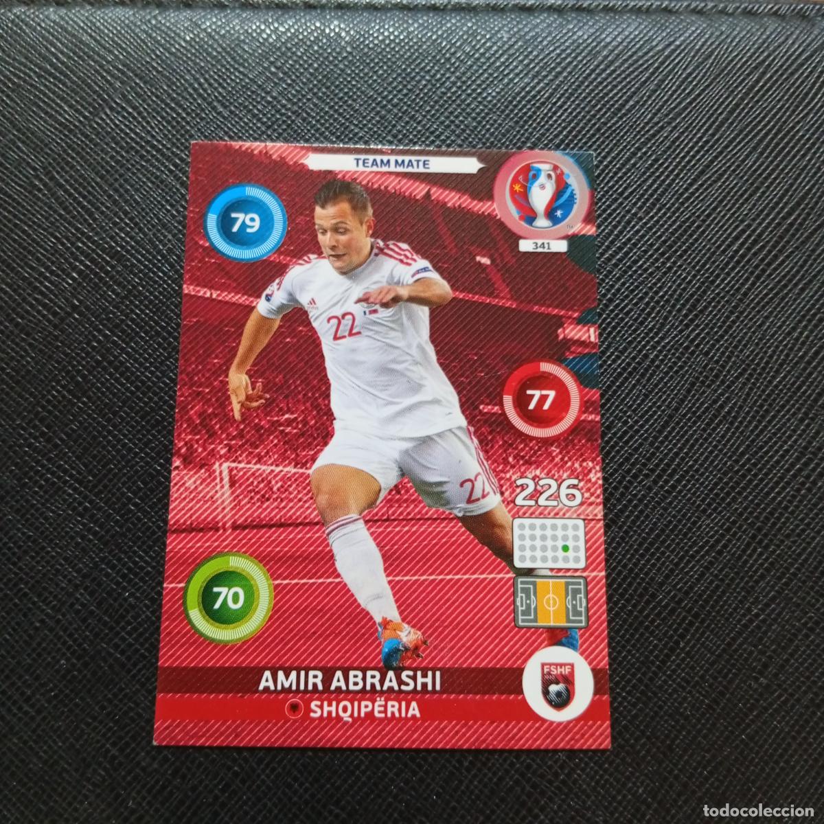 Cromos de f&uacute;tbol: 341 AMIR ABRASHI PANINI ADRENALYN FRANCIA EURO 2016 FUTBOL EUROCOPA 16 - A148 PG9
