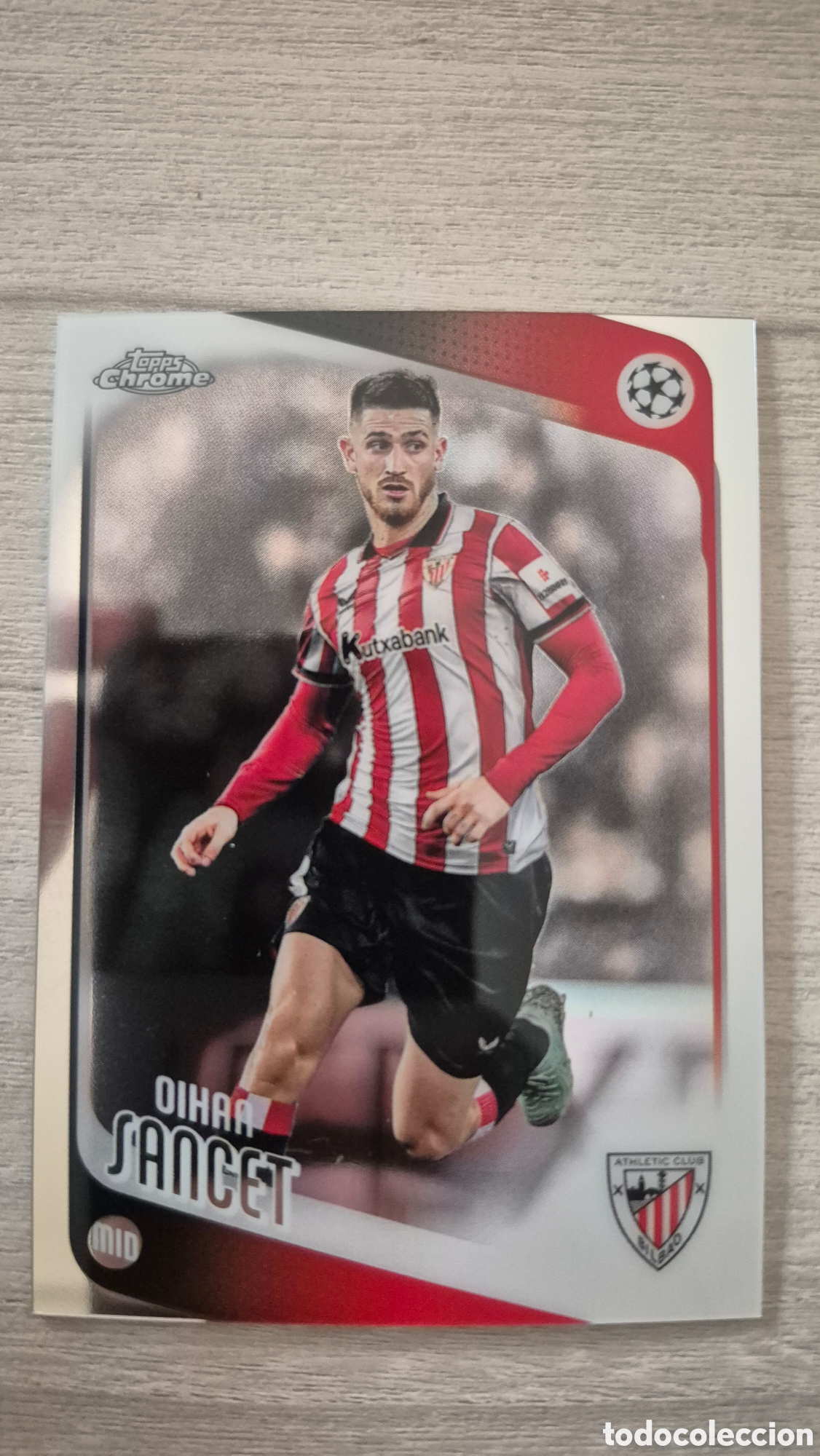 Fu&szlig;ball-Sticker: Sancet Topps Chrome UCC 2025/26