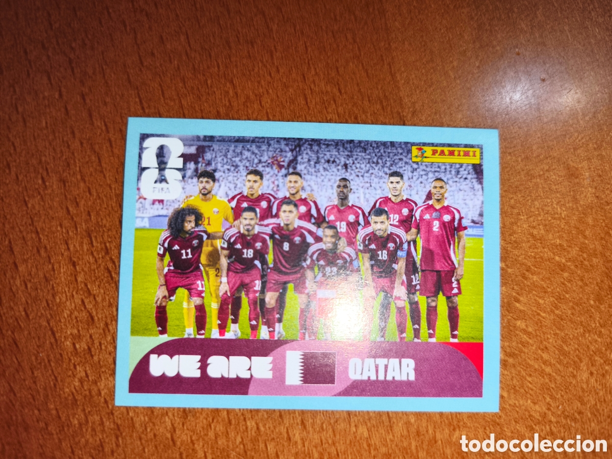 Fu&szlig;ball-Sticker: QAT13 Equipo QAT 13 Fifa World Cup 2026 Qatar