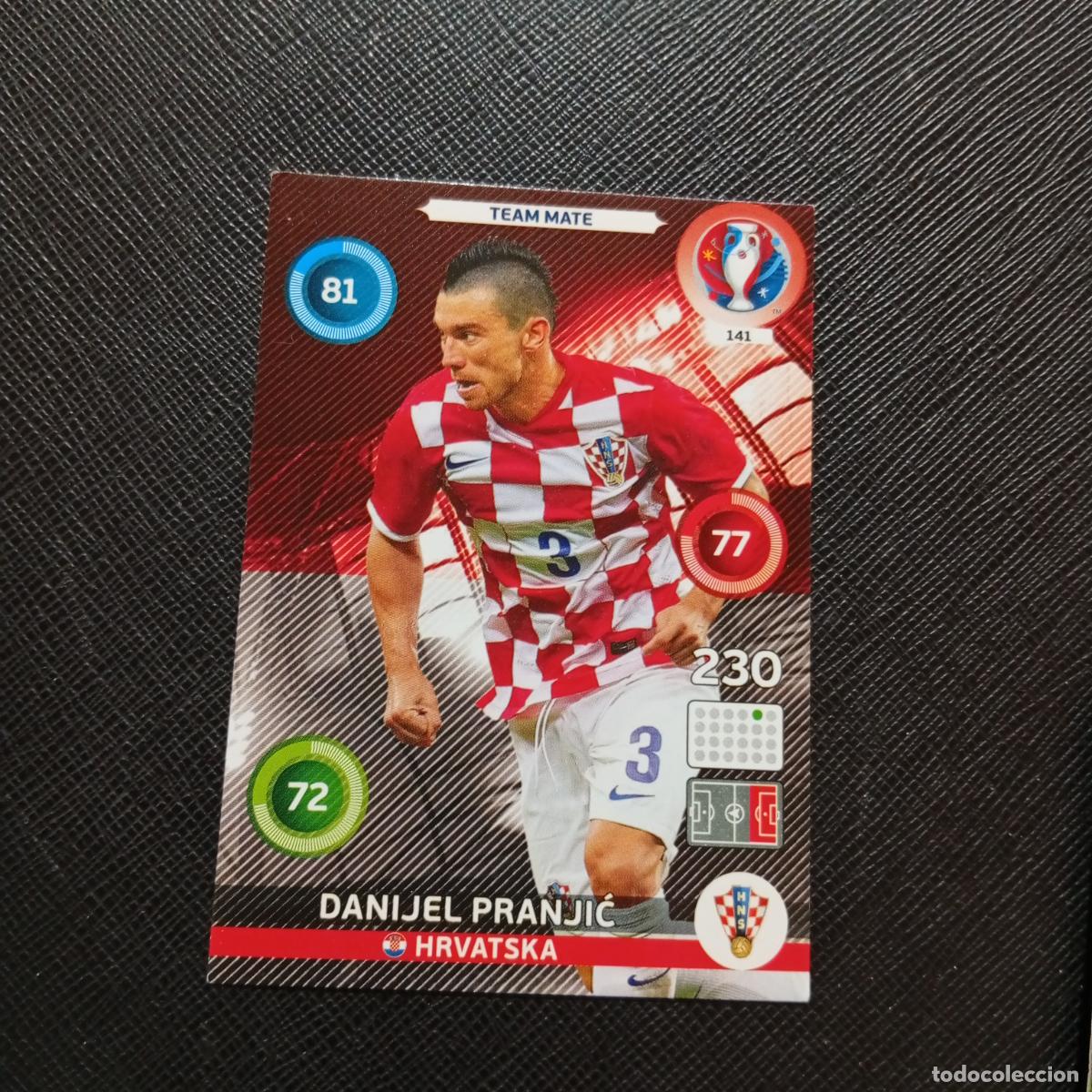 Football Stickers: 141 PRANJIC CROACIA PANINI ADRENALYN FRANCIA EURO 2016 FUTBOL EUROCOPA 16 - A148 PG12