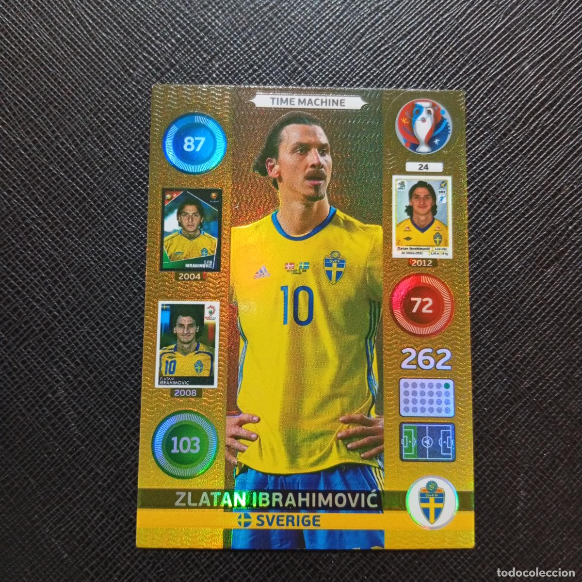 Cromos de f&uacute;tbol: 24 IBRAHIMOVIC SUECIA PANINI ADRENALYN FRANCIA EURO 2016 FUTBOL EUROCOPA 16 - A148 PG13