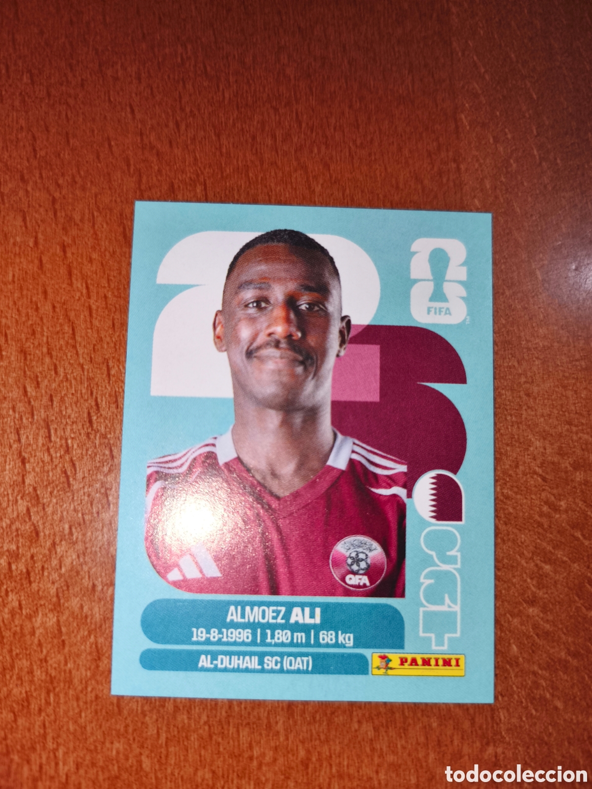 Cromos de f&uacute;tbol: QAT20 Almoez Ali QAT 20 Fifa World Cup 2026 Qatar