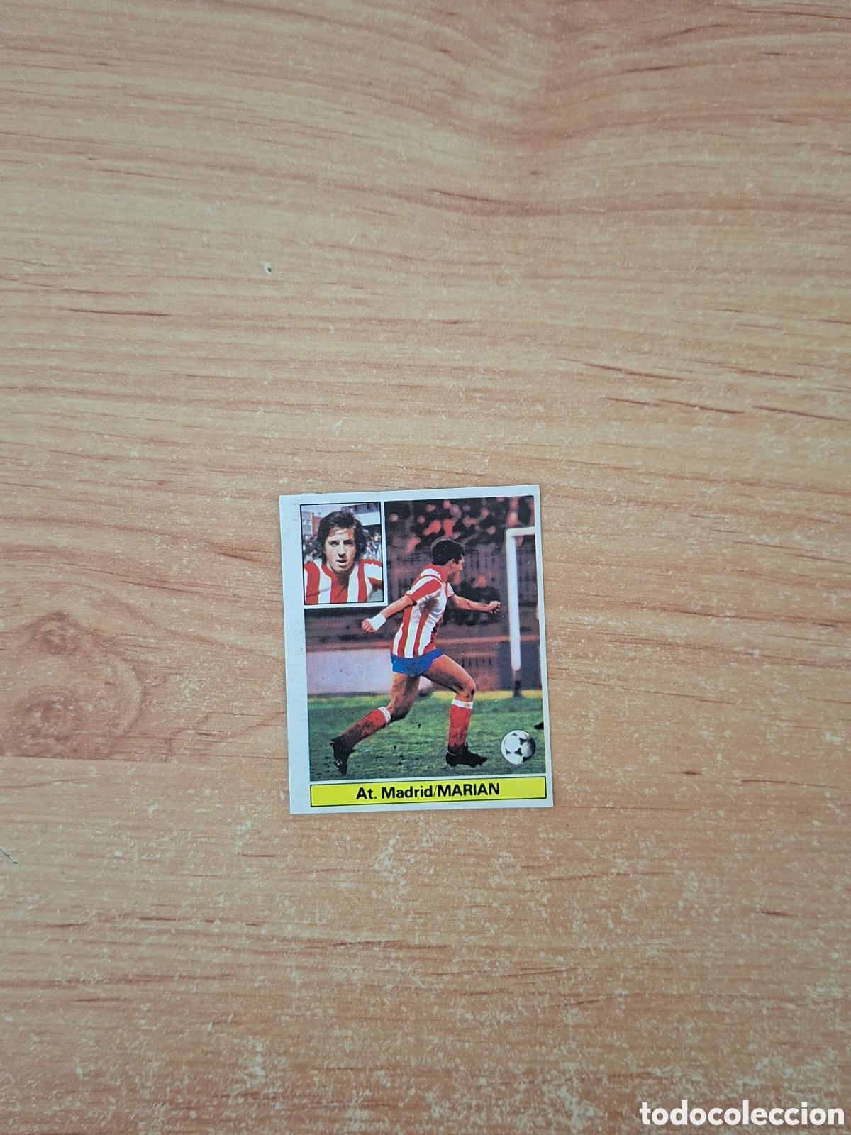 Cartes &agrave; collectionner de Football: Este 81 82 marian at Madrid pintado 8 fichaje despegado ver fotos