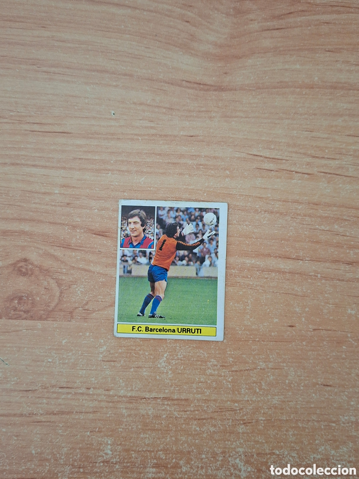 Cartes &agrave; collectionner de Football: Este 81 82 urruti Barcelona doble despegado ver fotos