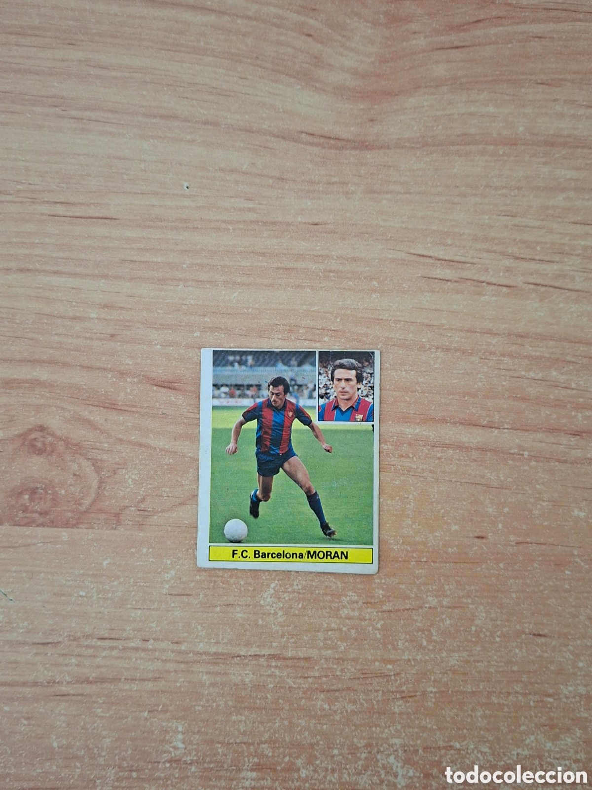 Cartes &agrave; collectionner de Football: Este 81 82 moran Barcelona doble despegado ver fotos