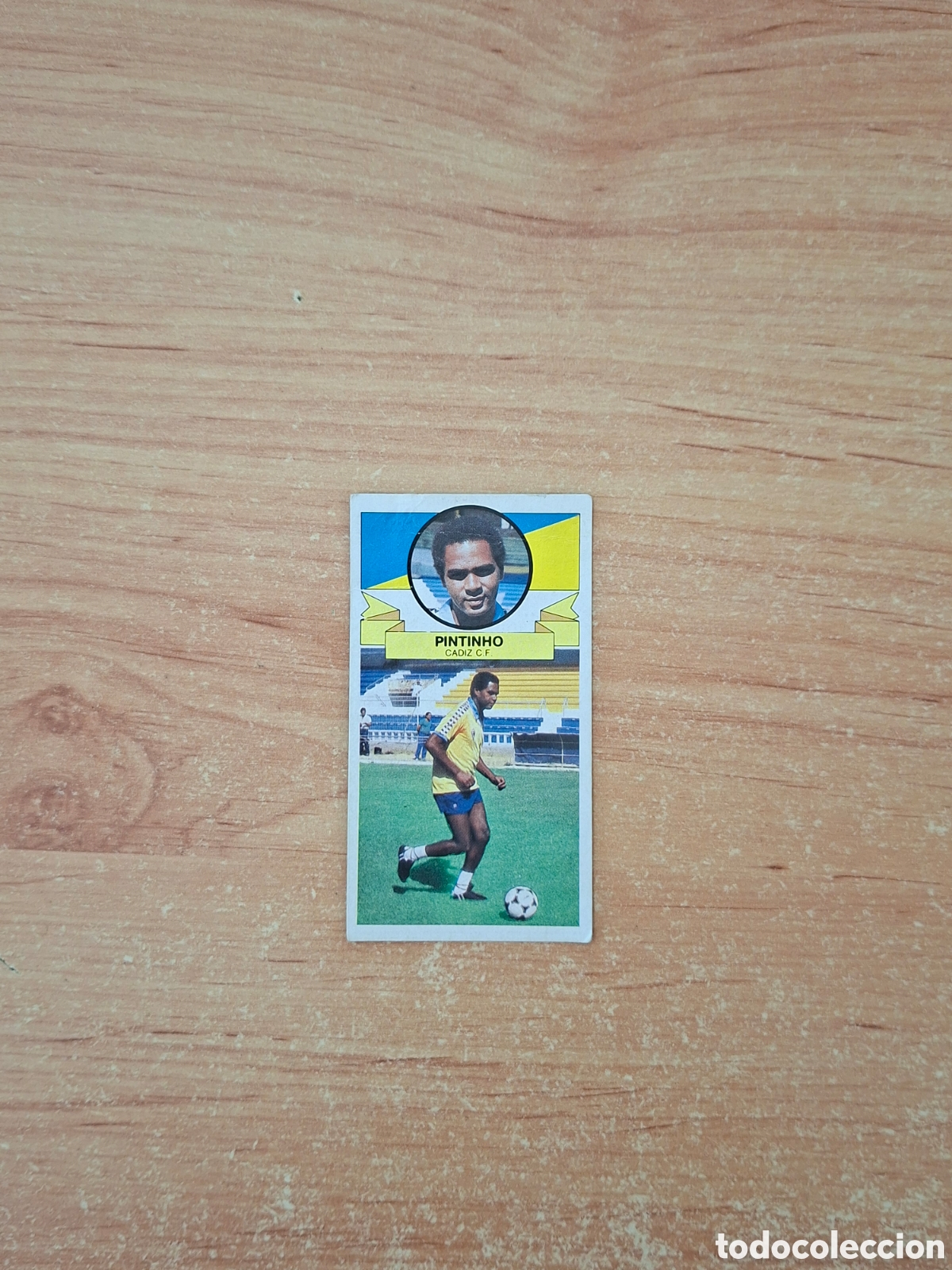 Cartes &agrave; collectionner de Football: Este 85 86 pintinho cadiz 9 bis fichaje despegado ver fotos