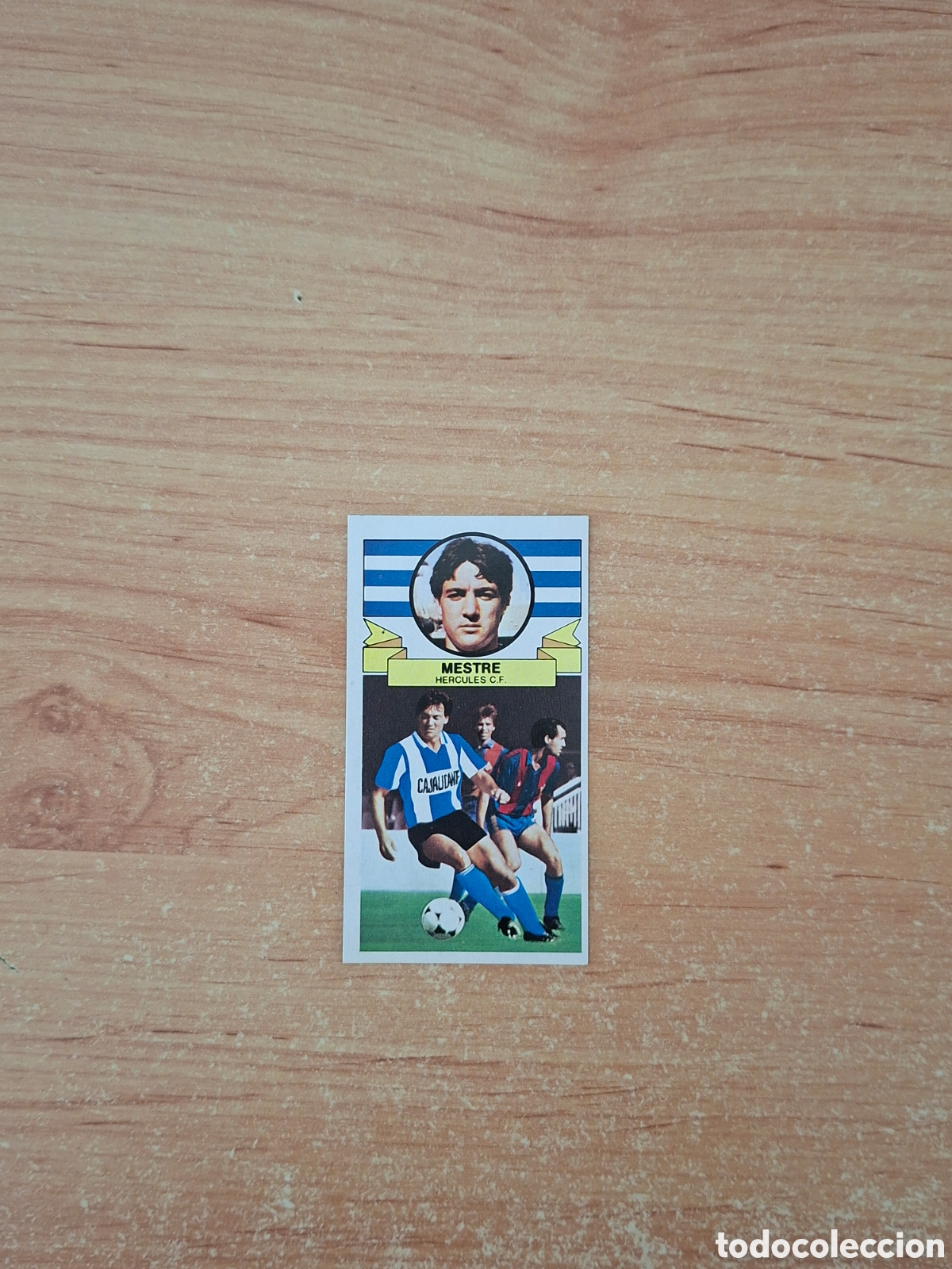 Cartes &agrave; collectionner de Football: Este 85 86 mestre h&eacute;rcules pintado baja 13 fichaje despegado ver fotos