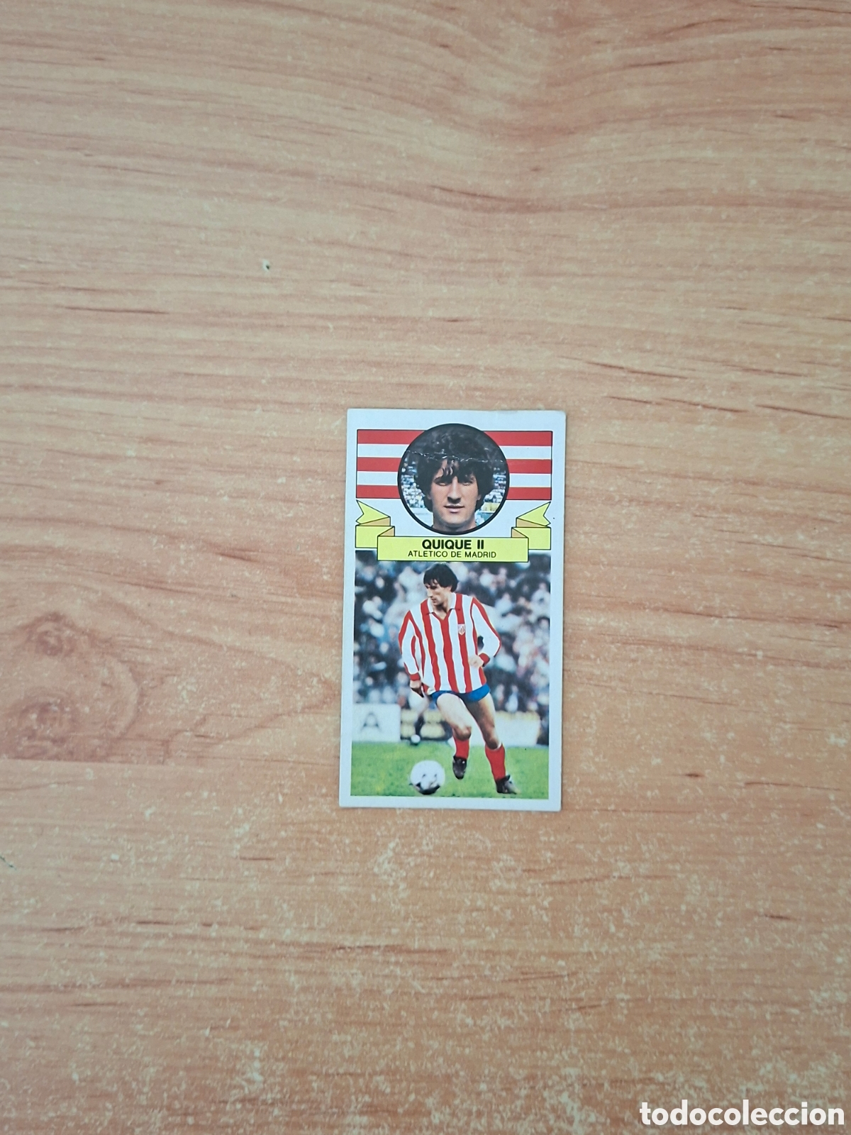 Cartes &agrave; collectionner de Football: Este 85 86 quique ll at Madrid pintado 18 fichaje despegado ver fotos