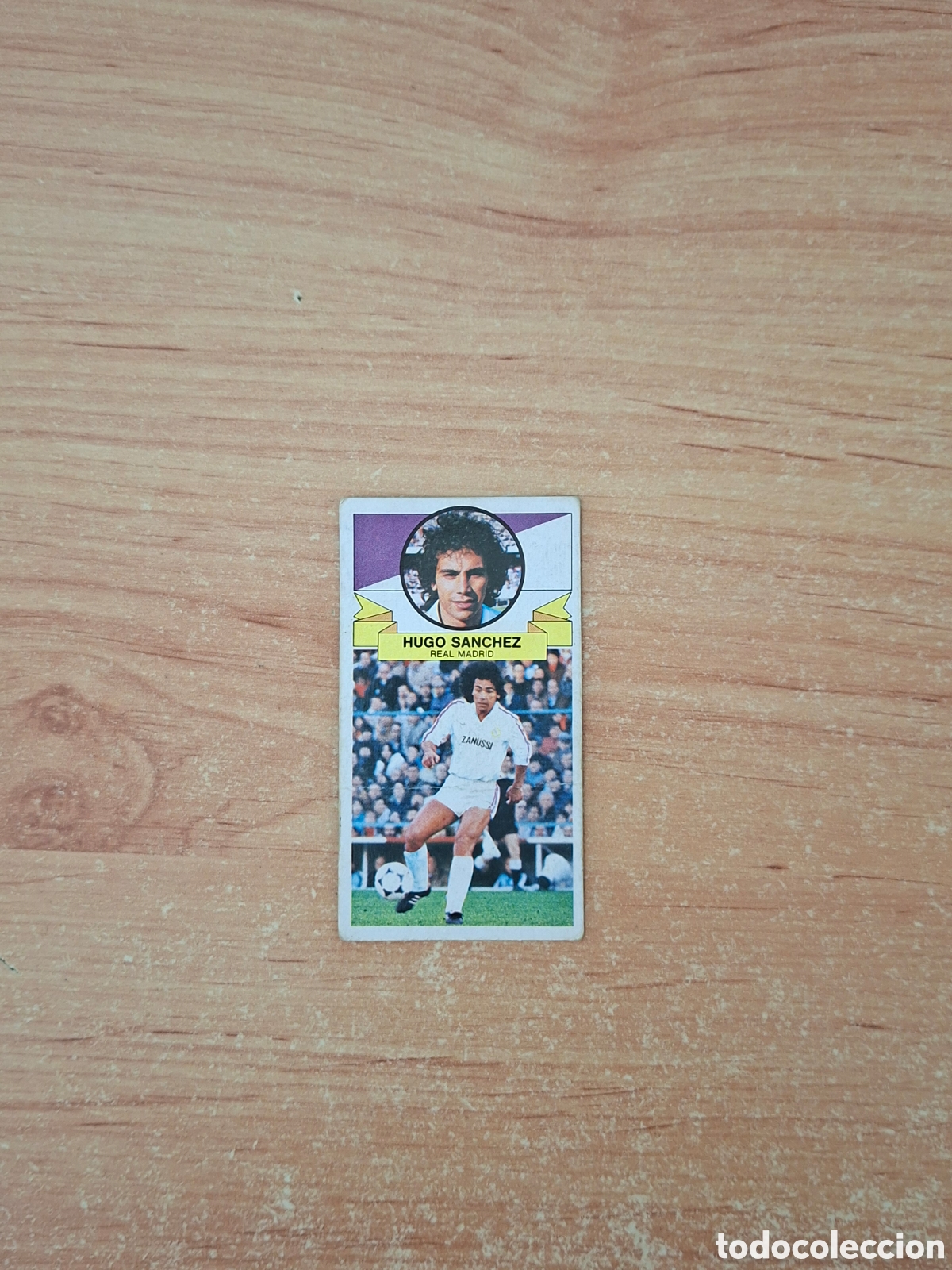 Cartes &agrave; collectionner de Football: Este 85 86 hugo S&aacute;nchez Madrid 19 fichaje despegado ver fotos