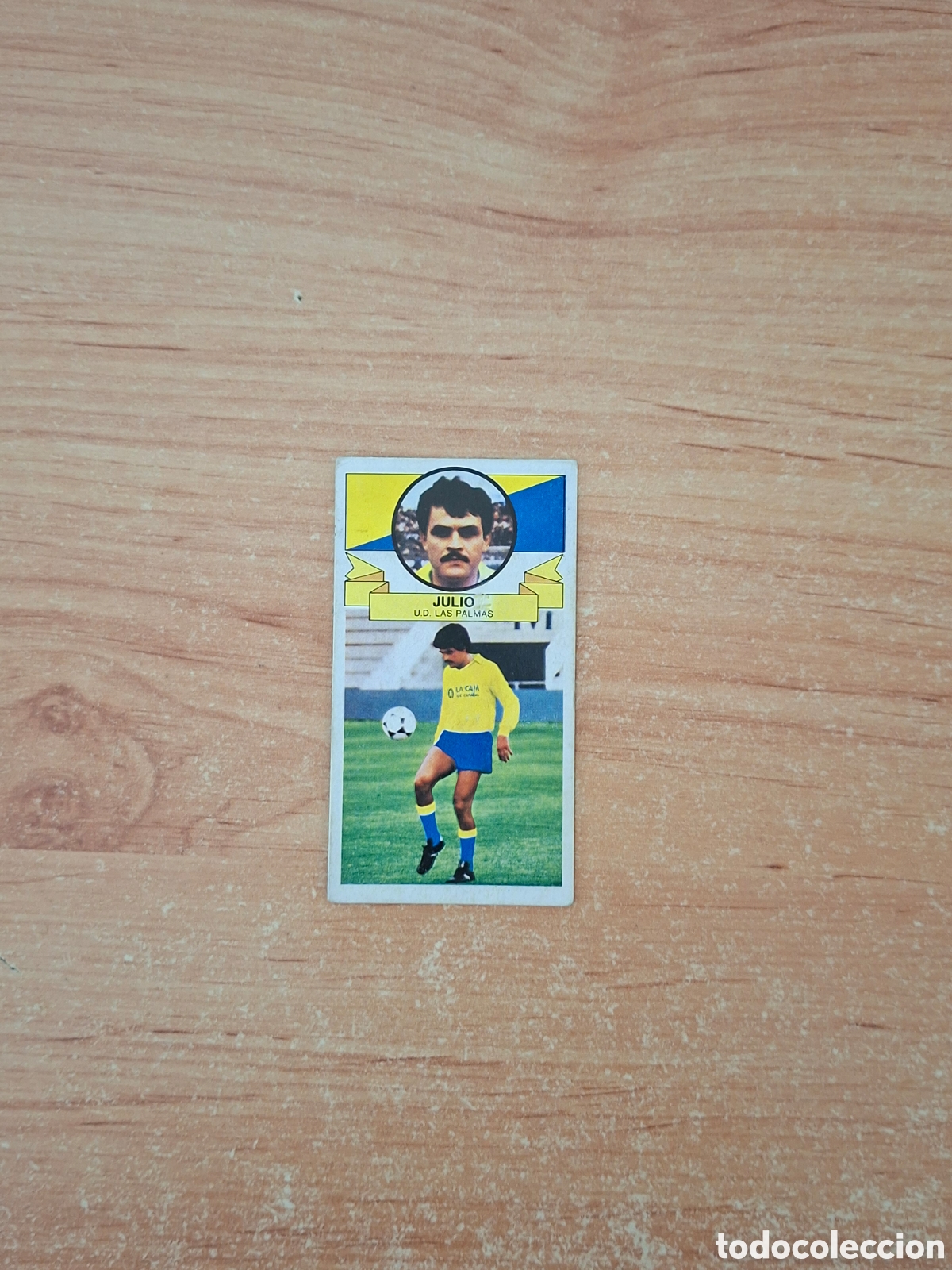 Cartes &agrave; collectionner de Football: Este 85 86 julio ll las Palmas 25 baja fichaje despegado ver fotos