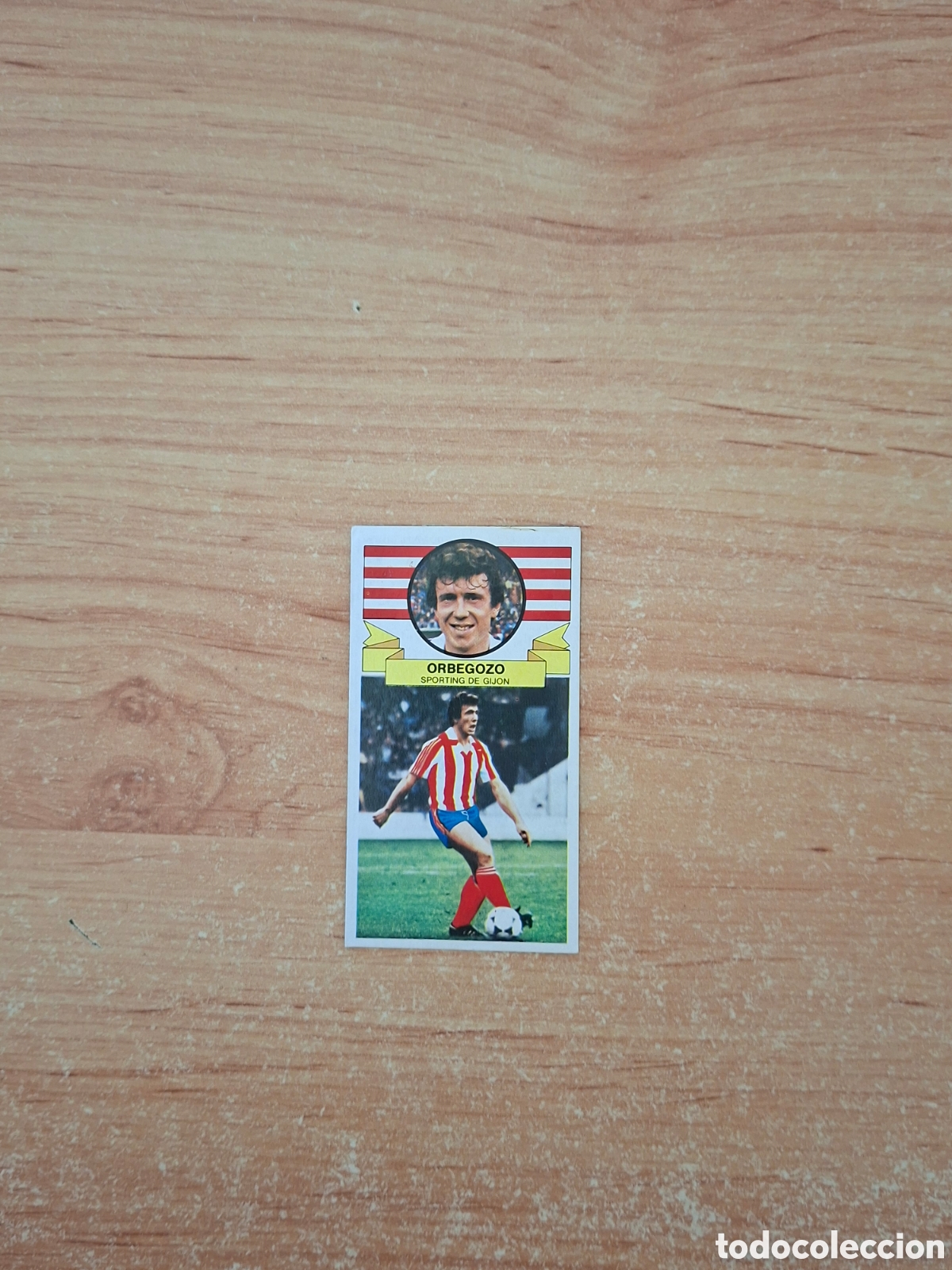 Cromos de f&uacute;tbol: Este 85 86 orbegozo gijon 35 fichaje despegado ver fotos