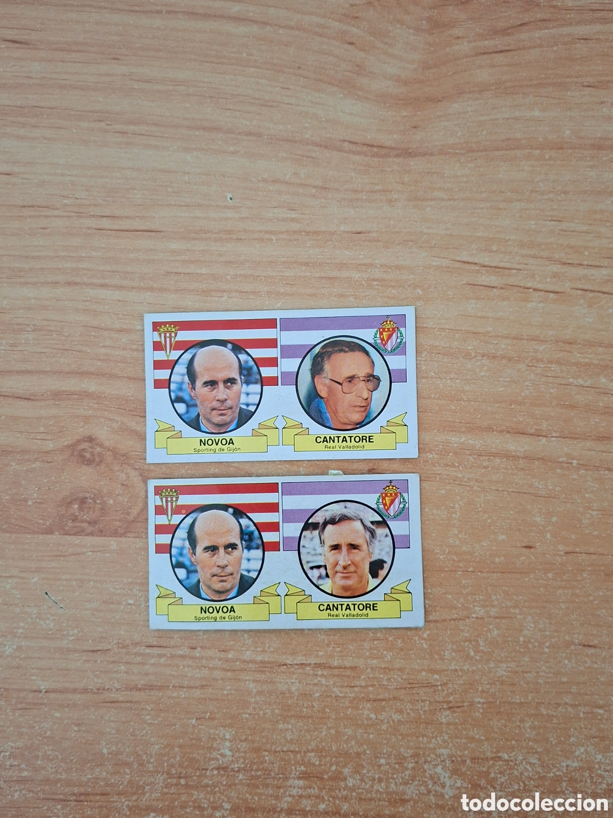 Fu&szlig;ball-Sticker: Este 85 86 cantatore 2 versiones despegado ver fotos