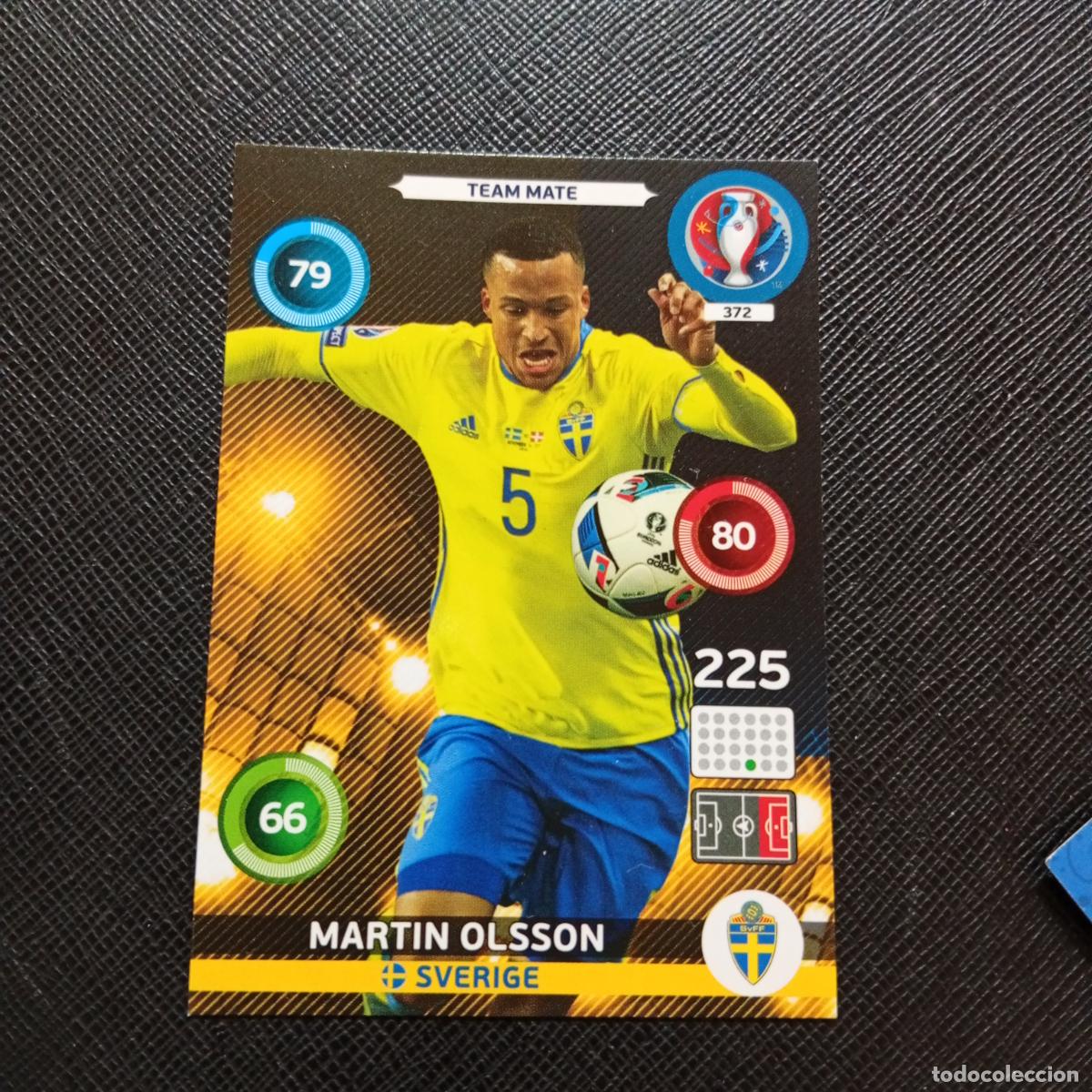 Cromos de f&uacute;tbol: 372 OLSSON SUCIA PANINI ADRENALYN FRANCIA EURO 2016 FUTBOL EUROCOPA 16 - A148 PG14