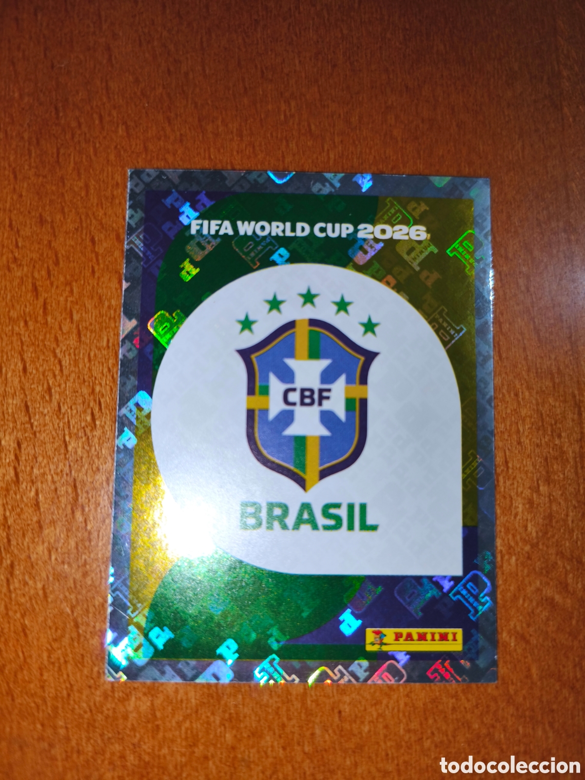 Cromos de f&uacute;tbol: BRA1 Escudo BRA 1 Fifa World Cup 2026 Brasil