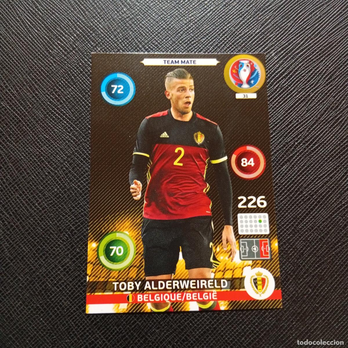 Cromos de f&uacute;tbol: 31 ALDERWEIRELD BELGICA PANINI ADRENALYN FRANCIA EURO 2016 FUTBOL EUROCOPA 16 - A148 PG15