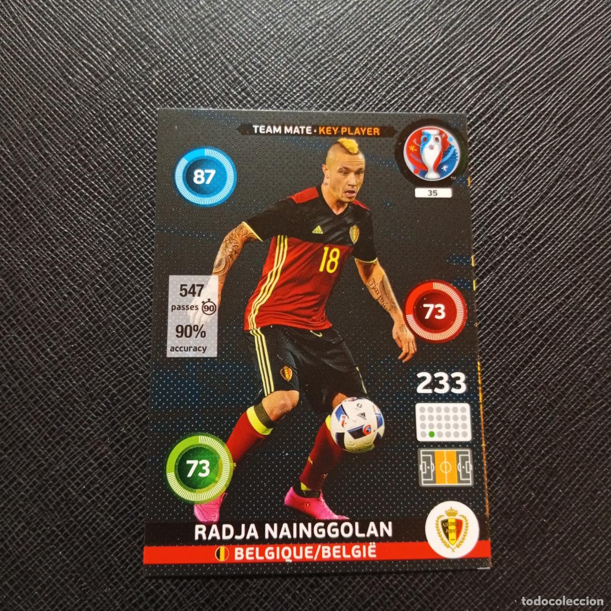 Cromos de f&uacute;tbol: 35 NAINGGOLAN BELGICA PANINI ADRENALYN FRANCIA EURO 2016 FUTBOL EUROCOPA 16 - A148 PG16