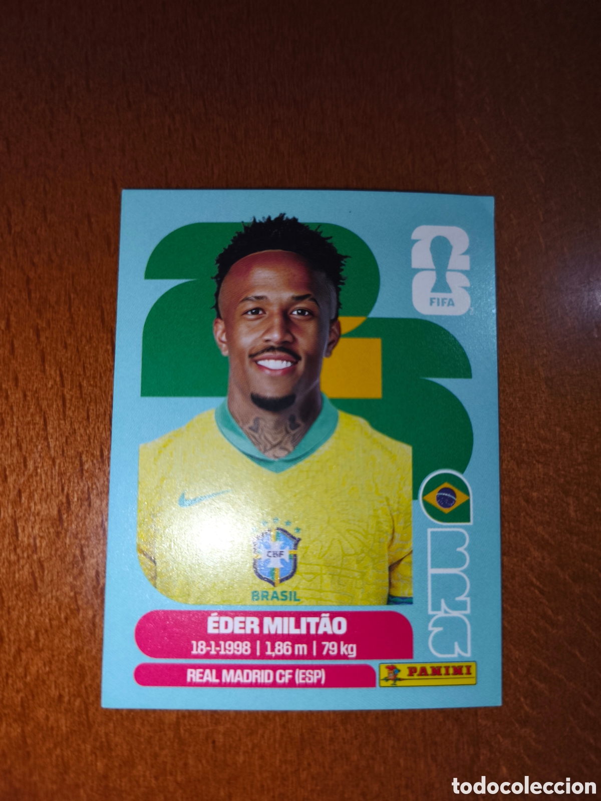 Football Stickers: BRA5 Eder Militao BRA 5 Fifa World Cup 2026 Brasil