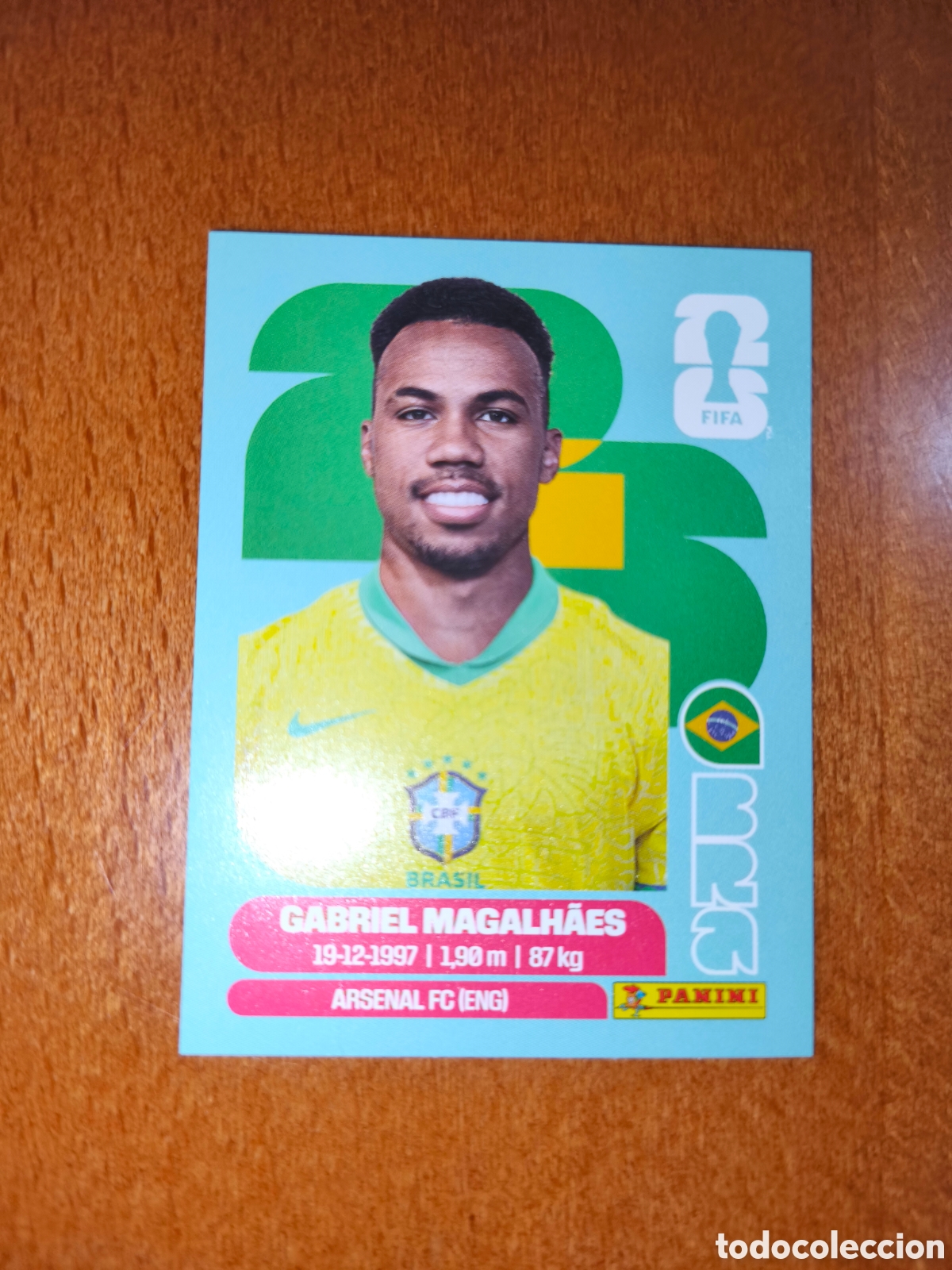 Football Stickers: BRA6 Gabriel Magalhaes BRA 6 Fifa World Cup 2026 Brasil