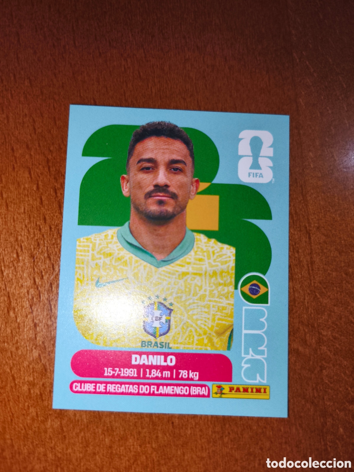 Football Stickers: BRA7 Danilo BRA 7 Fifa World Cup 2026 Brasil