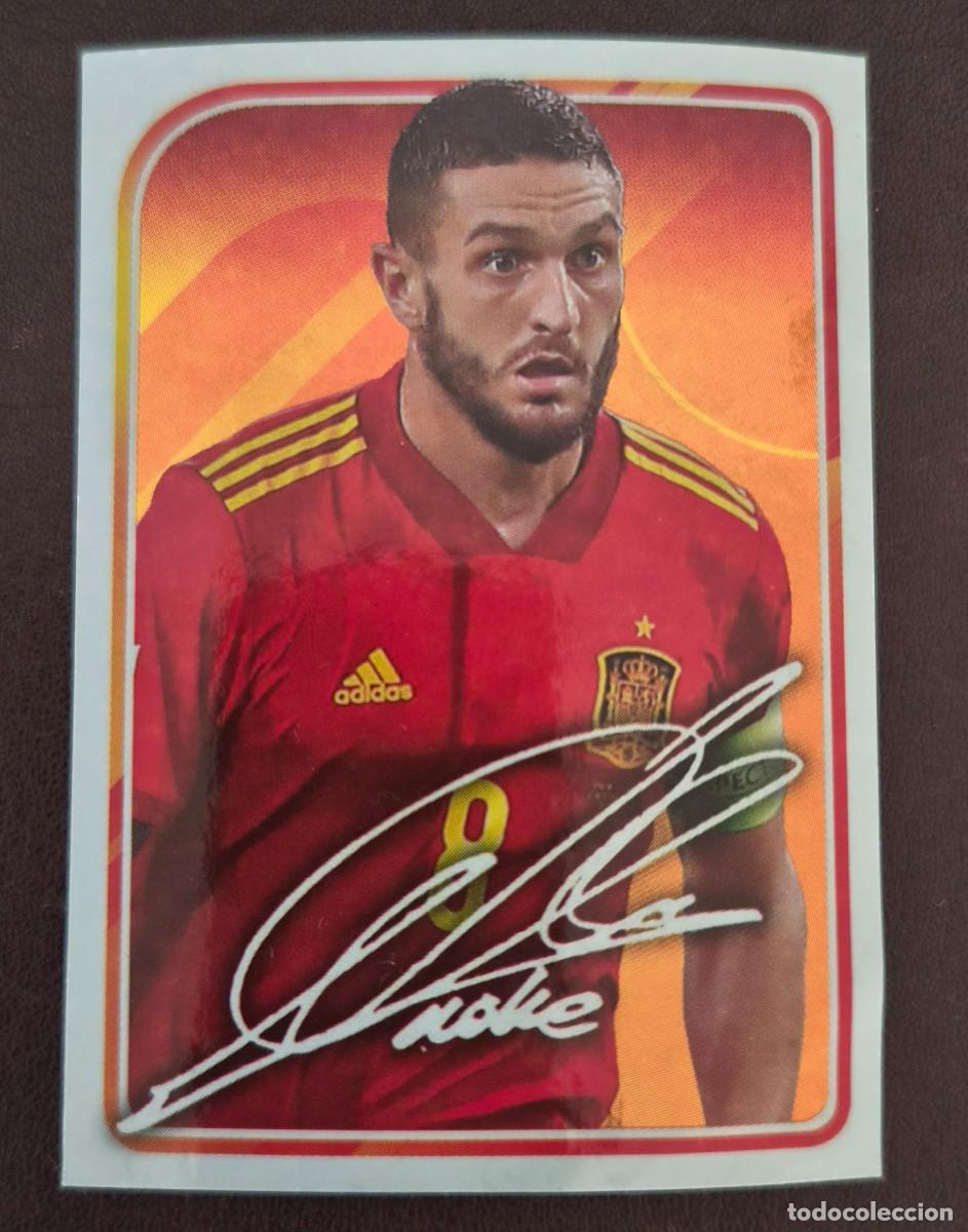 Football Stickers: 46 KOKE FIRMA EL ALBUM DE LA SELECCION ESPA&Ntilde;OLA 2020 CARREFOUR PANINI