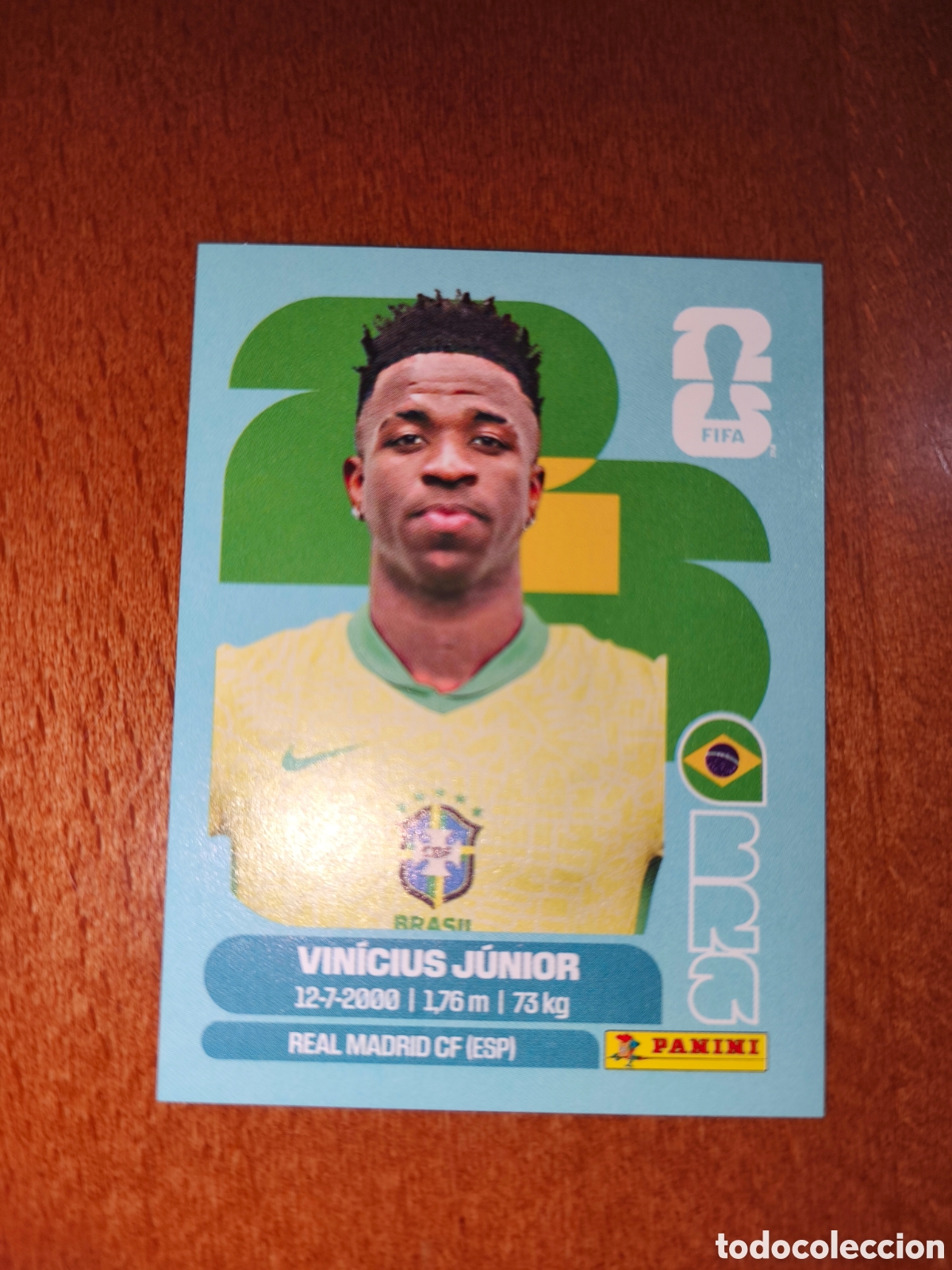 Football Stickers: BRA14 Vinicius J&uacute;nior BRA 14 Fifa World Cup 2026 Brasil