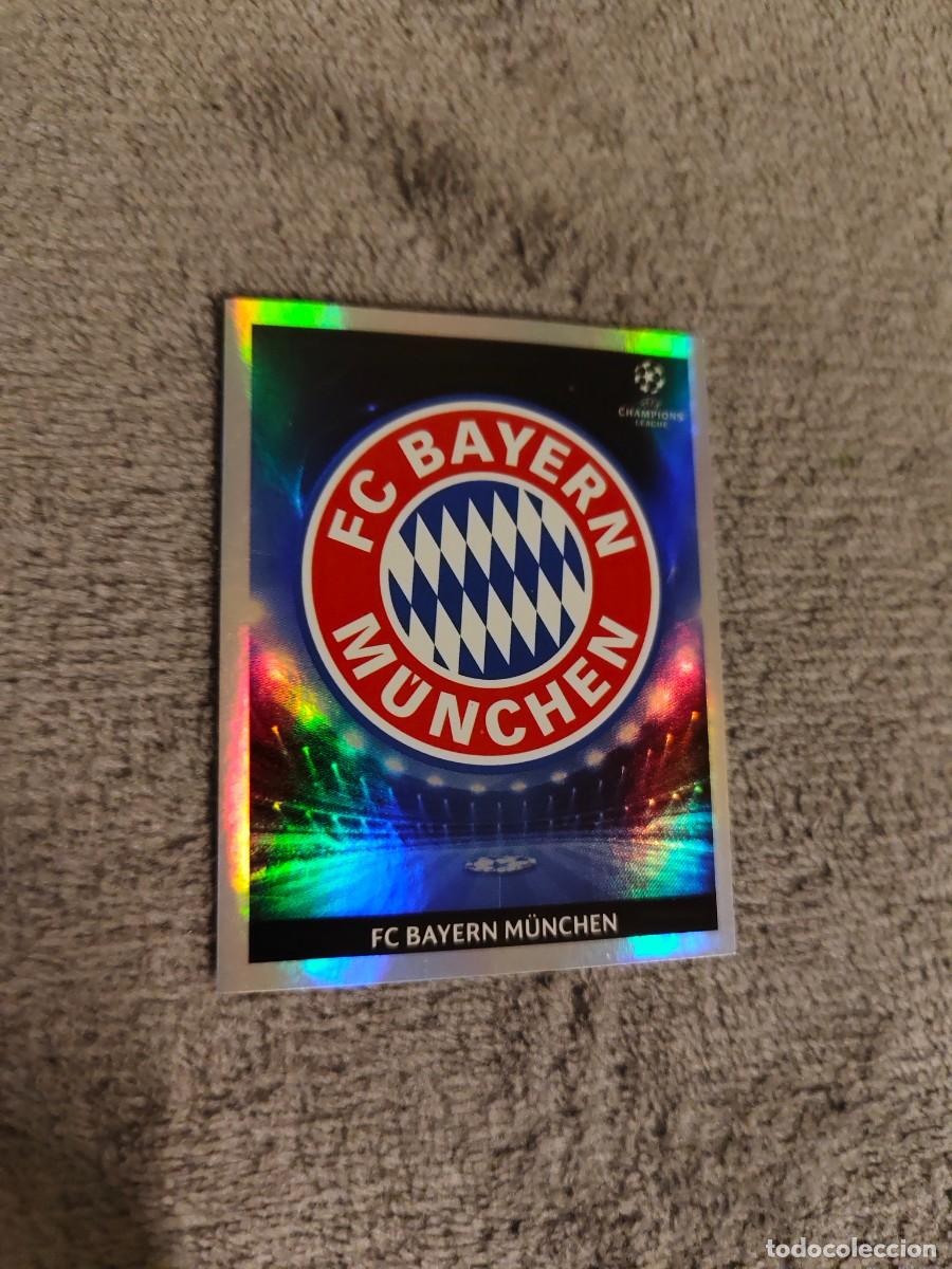 Football Stickers: 5 CHAMPIONS LEAGUE 09 10 PANINI ESCUDO LOGO FC BAYERN M&Uuml;NCHEN MUNICH 2009 2010 UCL AAA