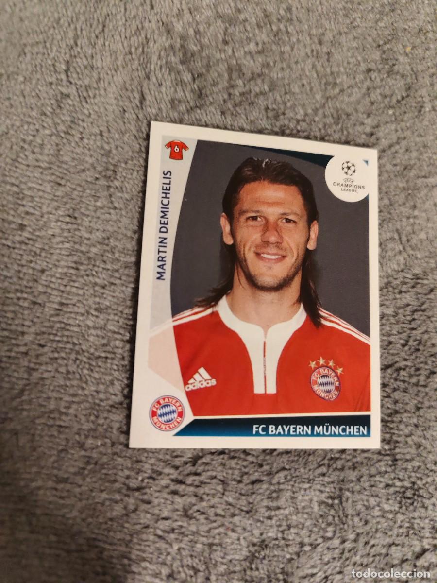 Football Stickers: 7 CHAMPIONS LEAGUE 09 10 PANINI MARTIN DEMICHELIS FC BAYERN M&Uuml;NCHEN MUNICH 2009 2010 UCL AAA