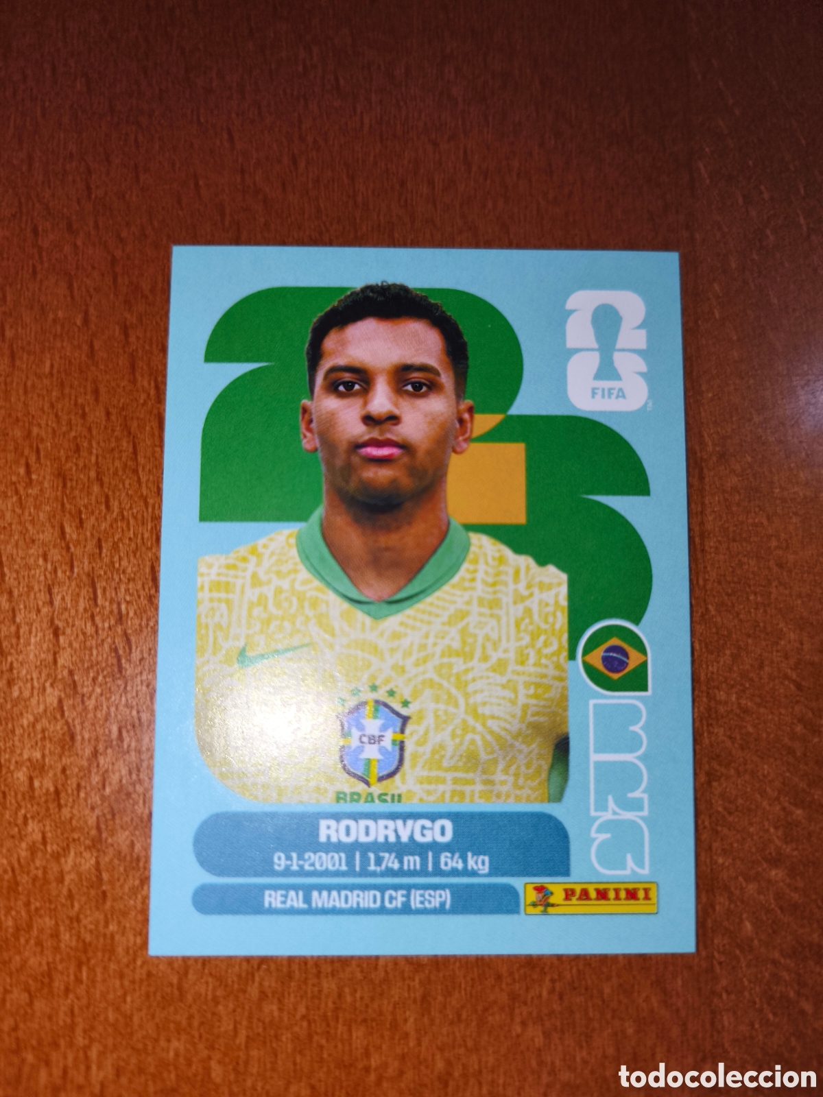 Football Stickers: BRA15 Rodrygo BRA 15 Fifa World Cup 2026 Brasil