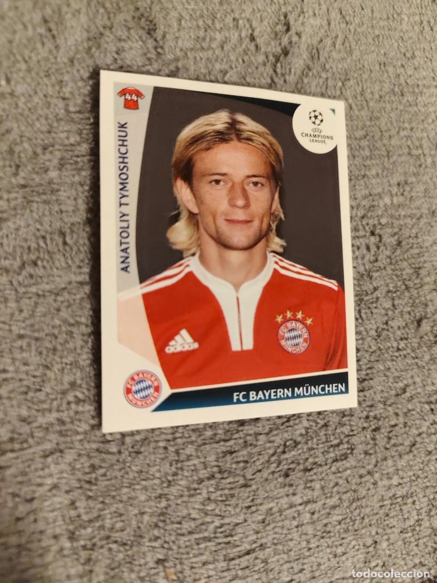 Football Stickers: 12 CHAMPIONS LEAGUE 09 10 PANINI ANATOLIY TYMOSHCHUK FC BAYERN M&Uuml;NCHEN MUNICH 2009 2010 UCL AAA